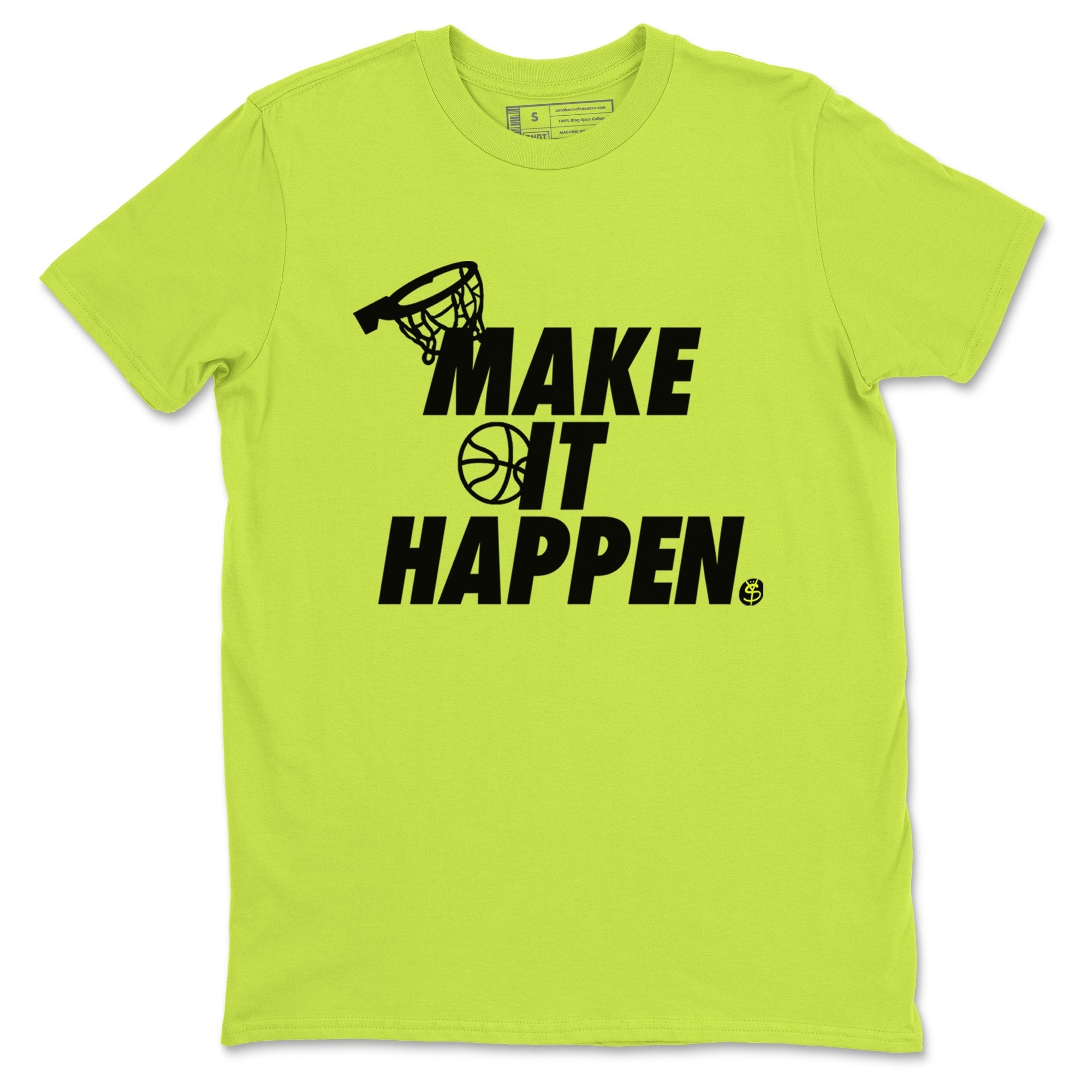 Make It Happen snkmatch Tees - Air Foamposite One Black Volt
