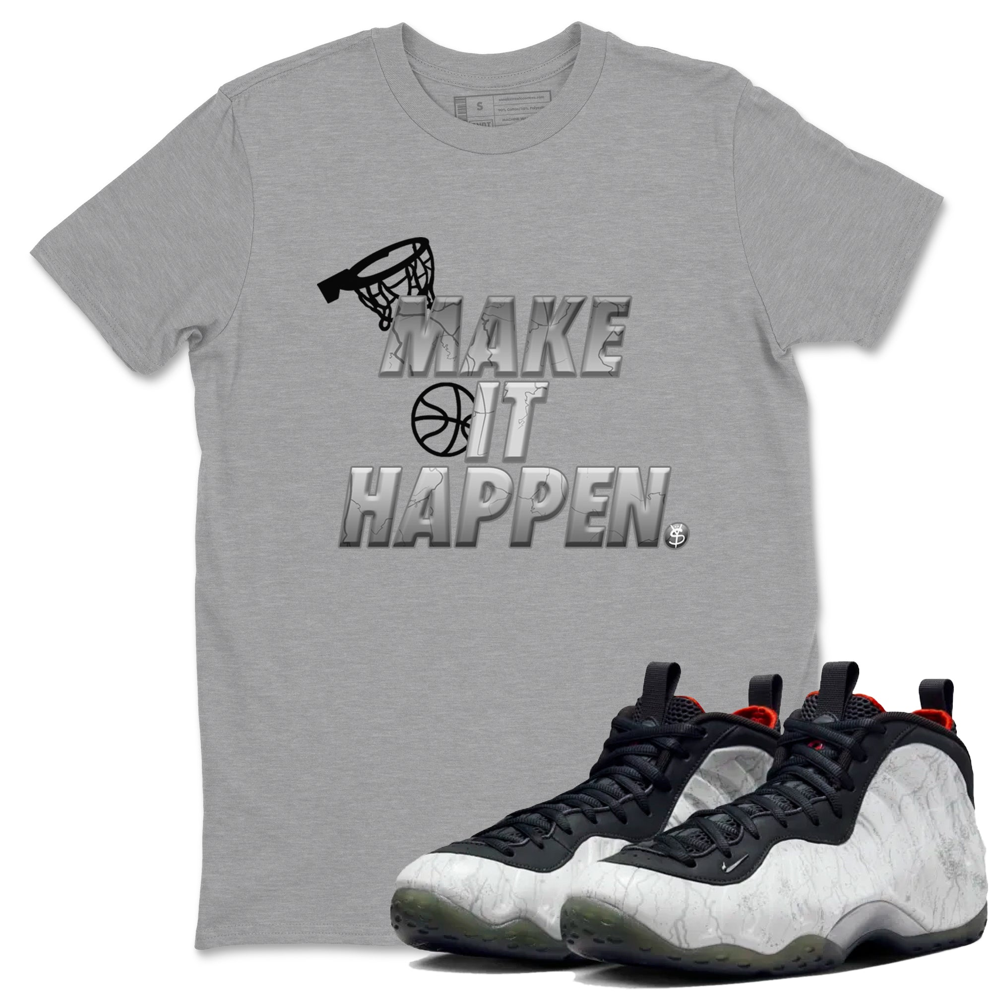 Make It Happen snkmatch Tees - Air Foamposite One Jin