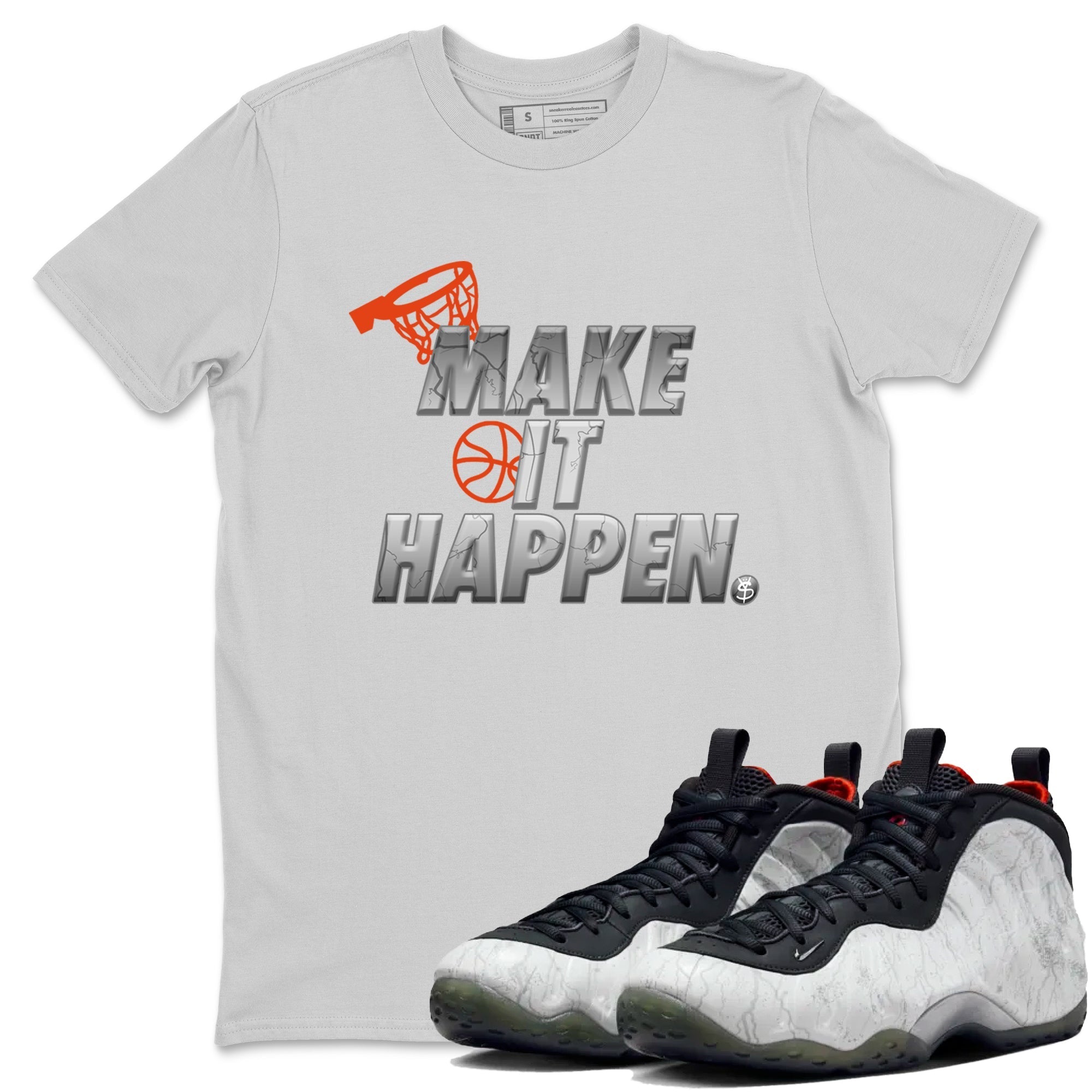 Make It Happen snkmatch Tees - Air Foamposite One Jin