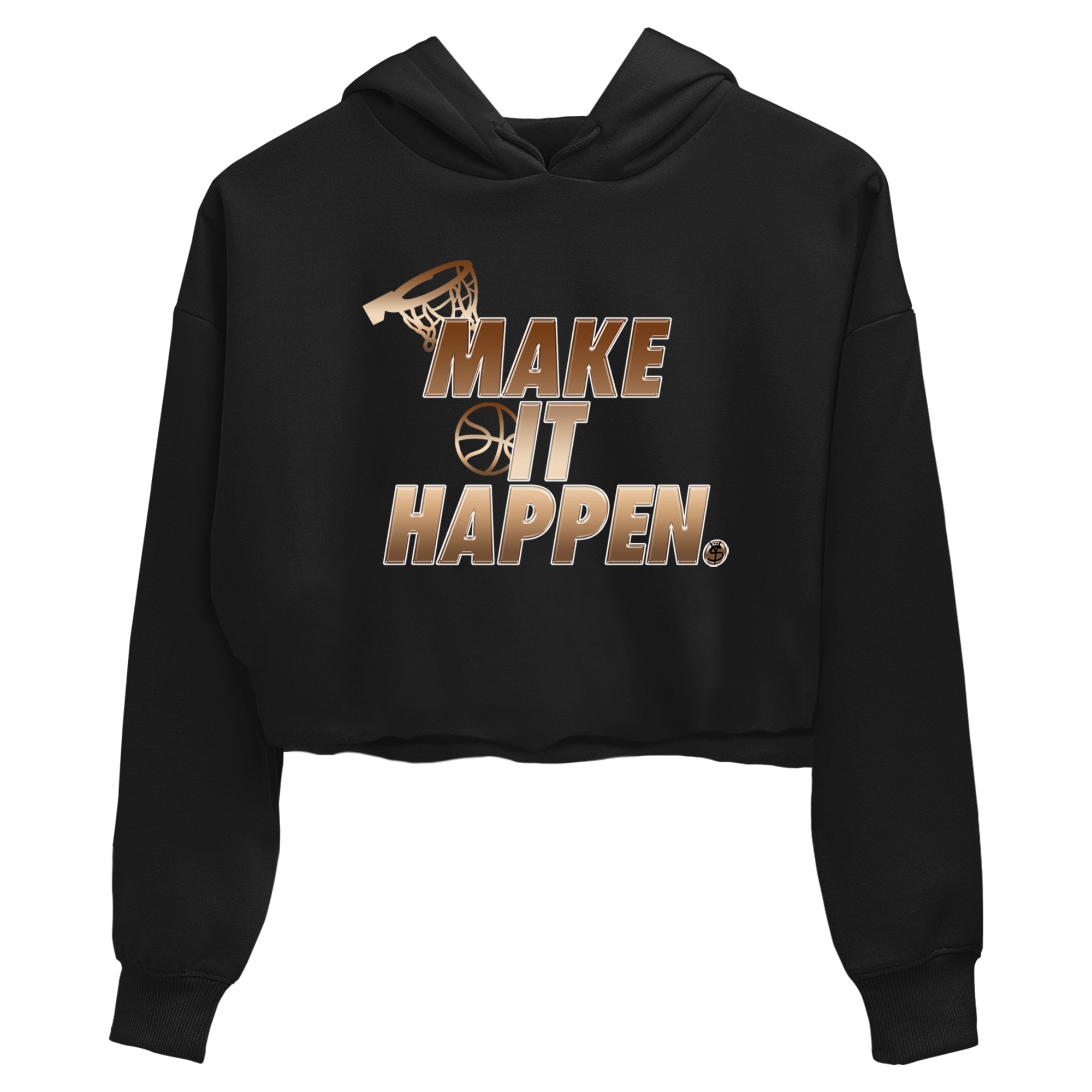 Make It Happen snkmatch Women's Top - Air Foamposite One Metallic Copper