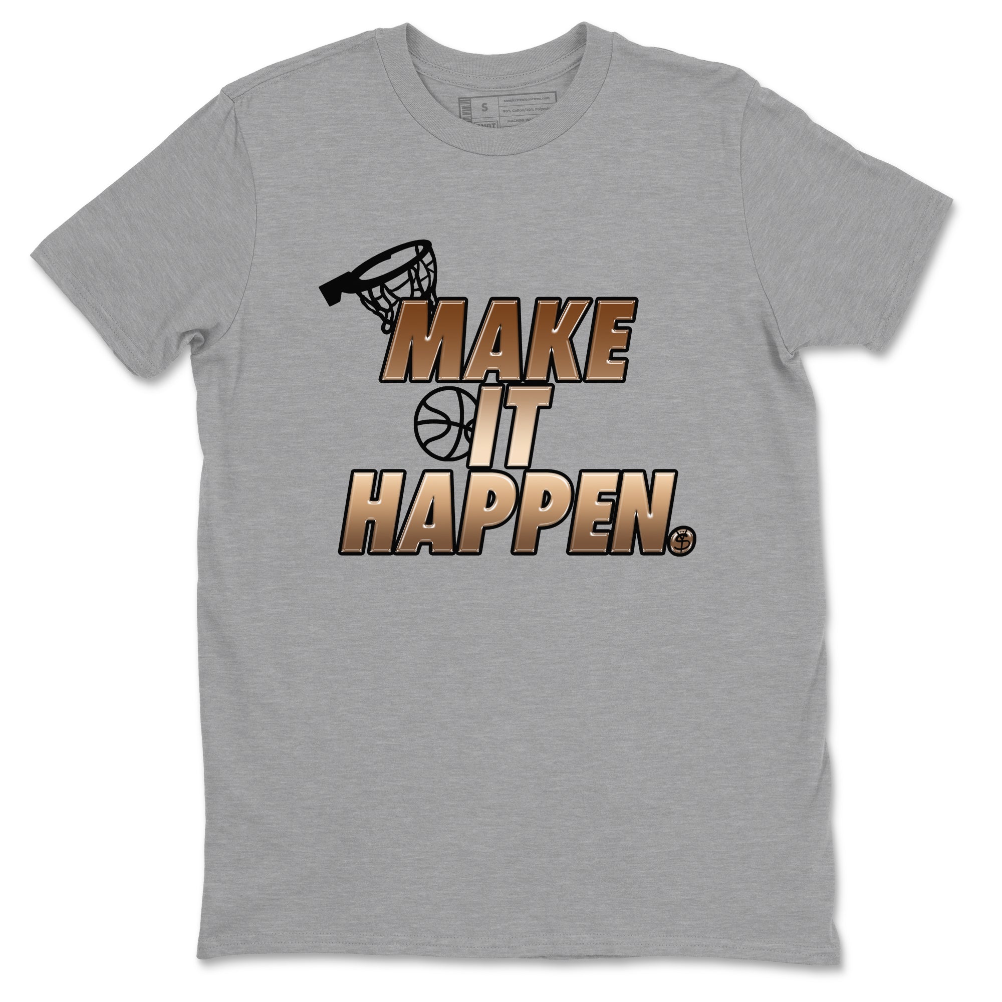 Make It Happen snkmatch Tees - Air Foamposite One Metallic Copper