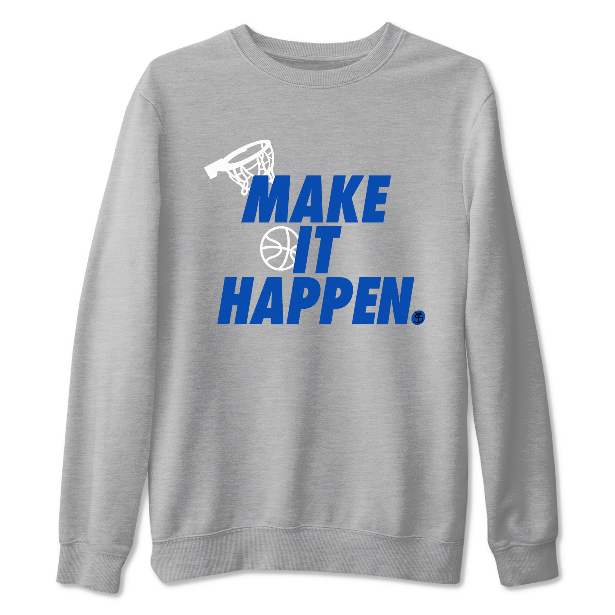 Make It Happen snkmatch Tees - Air Jordan 1 Game Royal