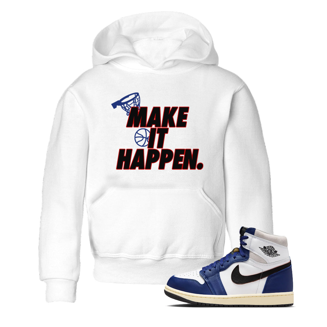Make It Happen snkmatch Tees Kids - Air Jordan 1 Rare Air
