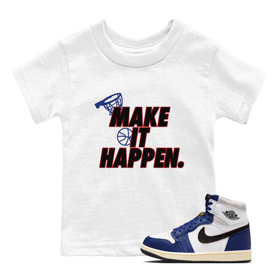 Make It Happen snkmatch Tees Kids - Air Jordan 1 Rare Air