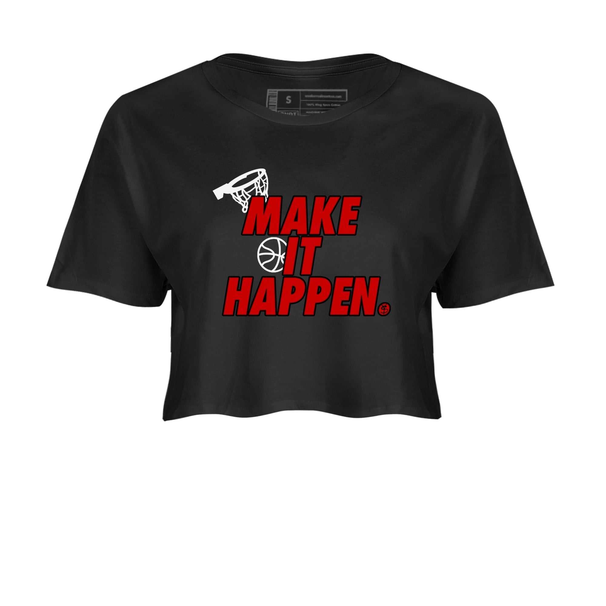 Make It Happen snkmatch Women's Top - Air Jordan 11 Bred Velvet