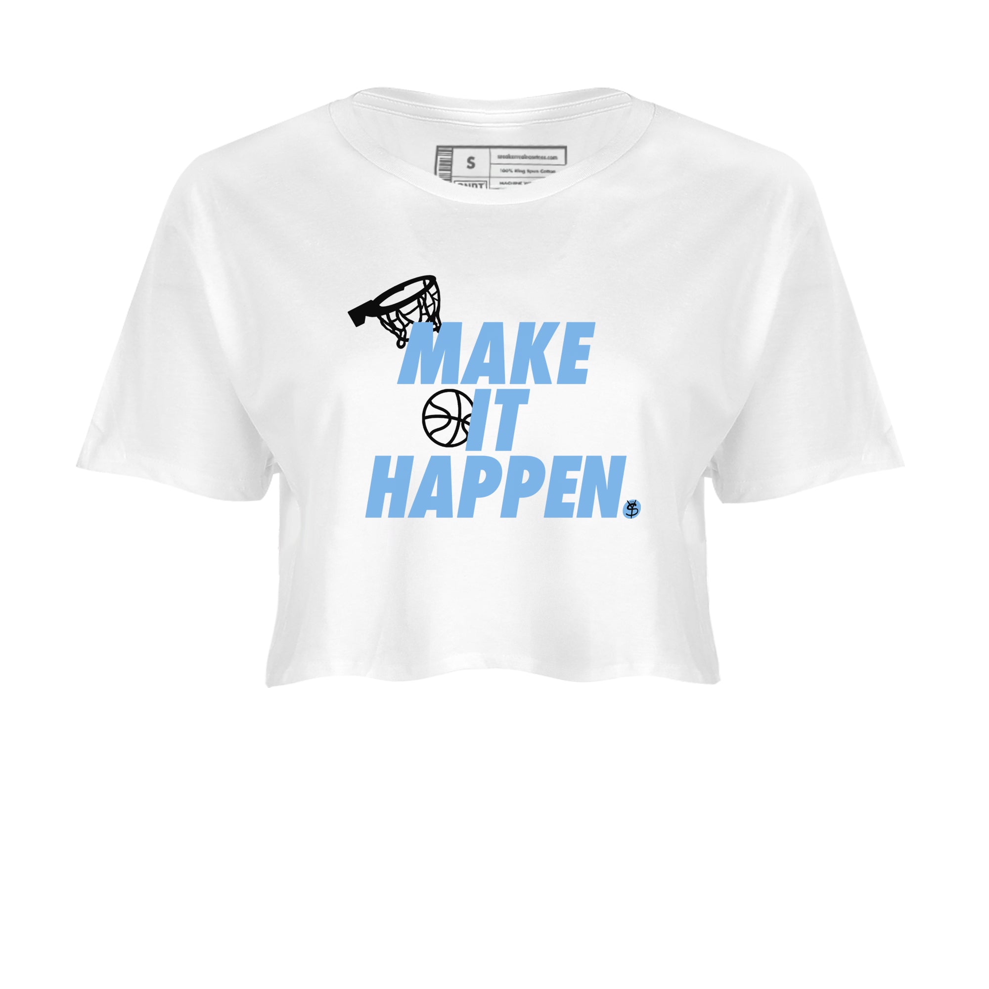 Make It Happen snkmatch Women's Top - Air Jordan 11 Legend Blue