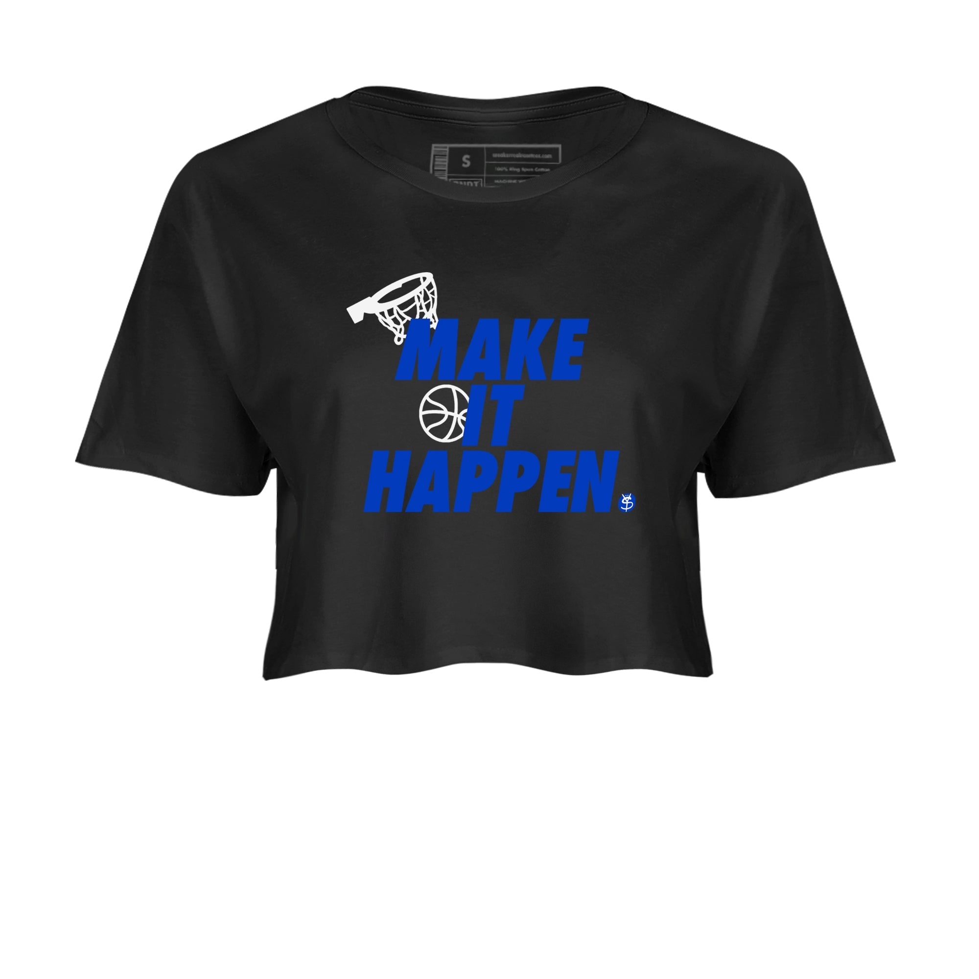 Make It Happen snkmatch Women's Top - Air Jordan 12 Blueberry