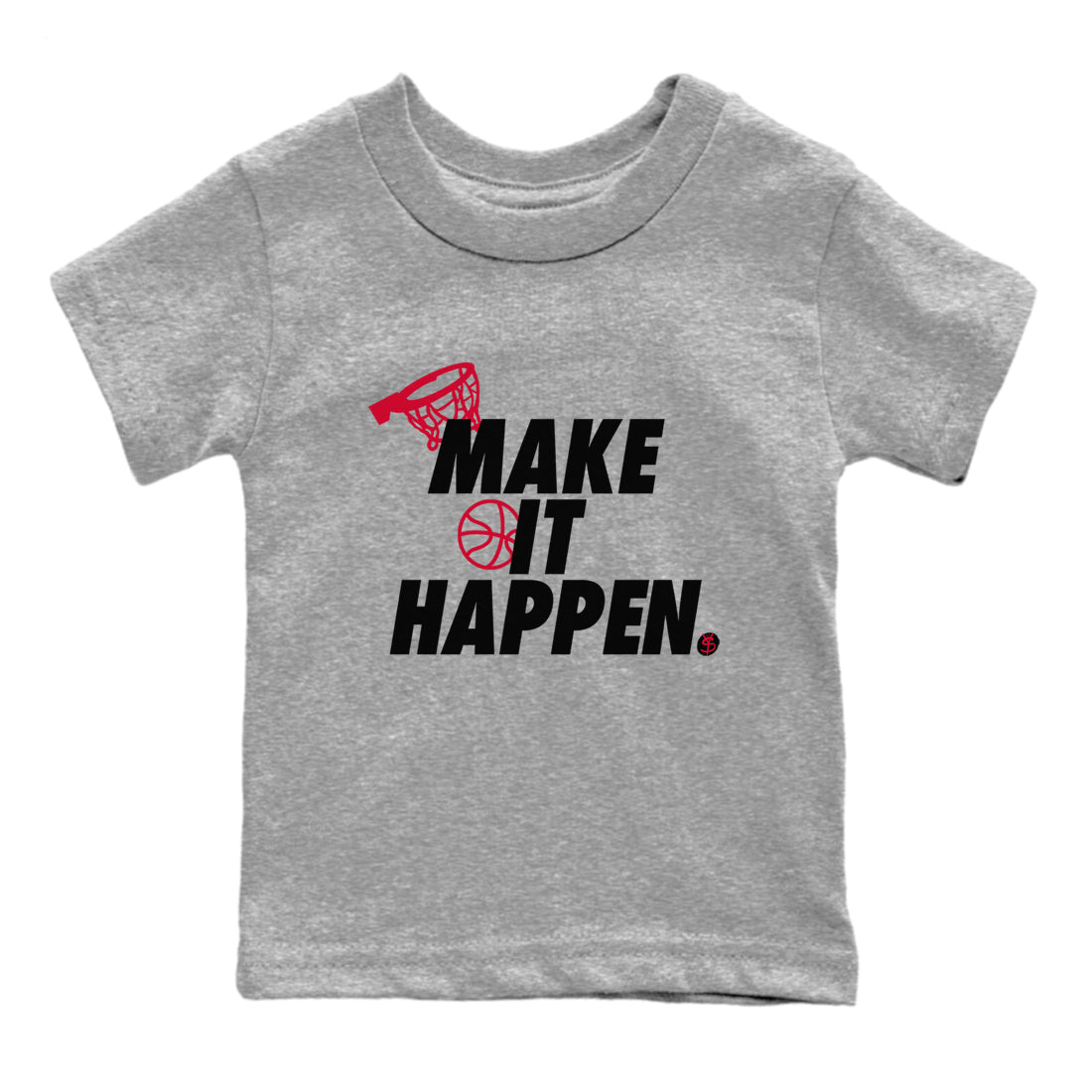 Make It Happen snkmatch Tees Kids - Air Jordan 12 Flu Game