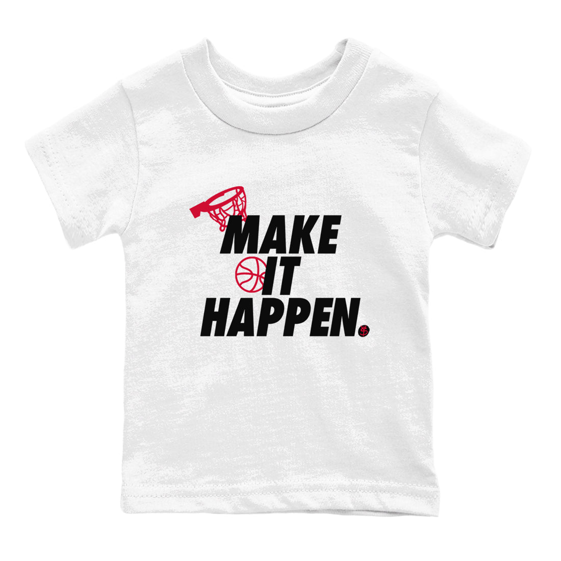 Make It Happen snkmatch Tees Kids - Air Jordan 12 Flu Game