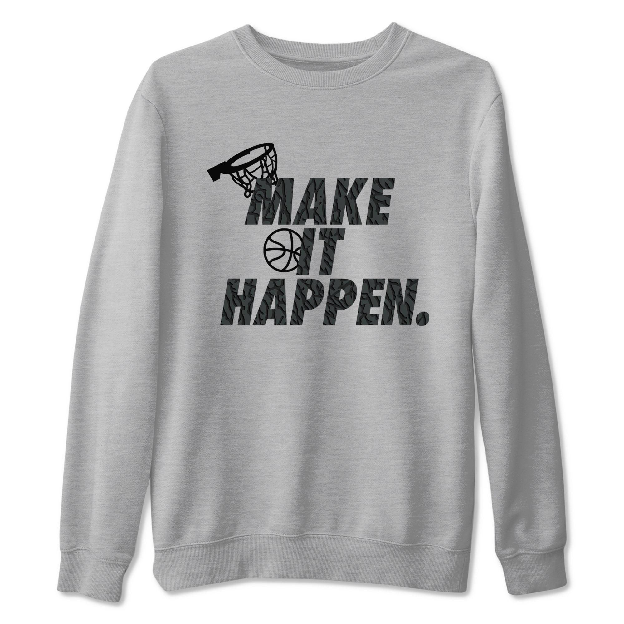 Make It Happen snkmatch Tees - Air Jordan 3 Black Cat