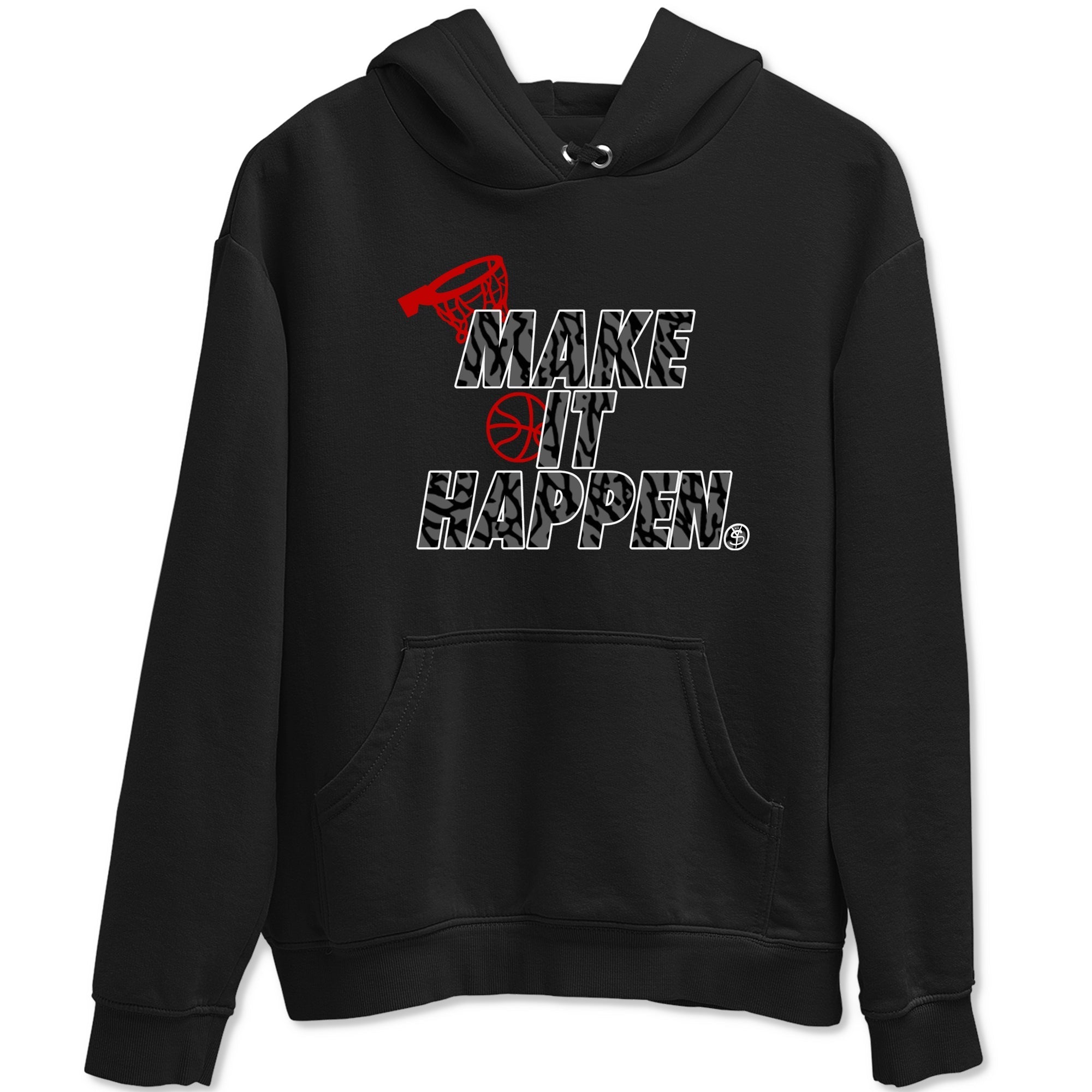 Make It Happen snkmatch Tees - Air Jordan 3 Cement Grey