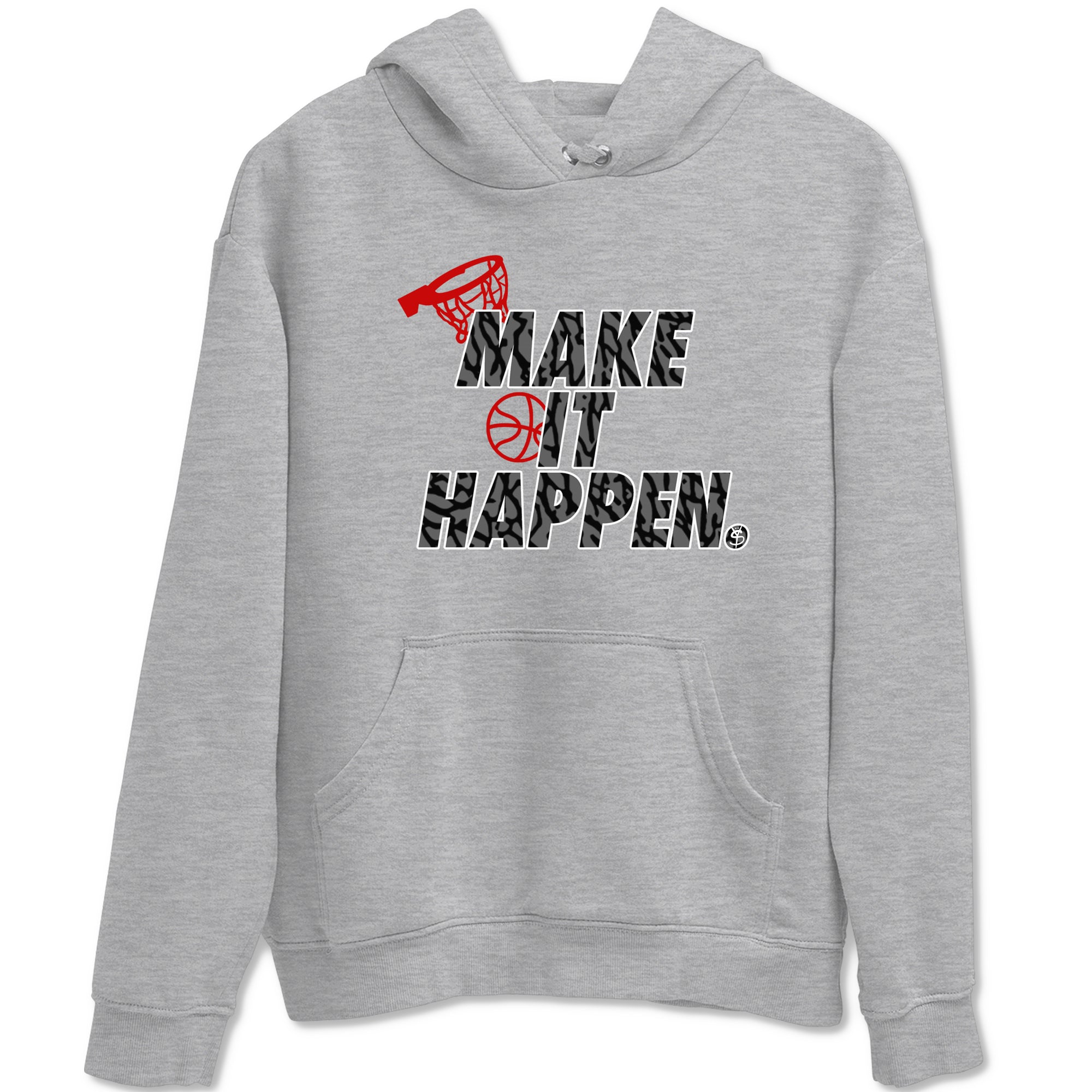 Make It Happen snkmatch Tees - Air Jordan 3 Cement Grey