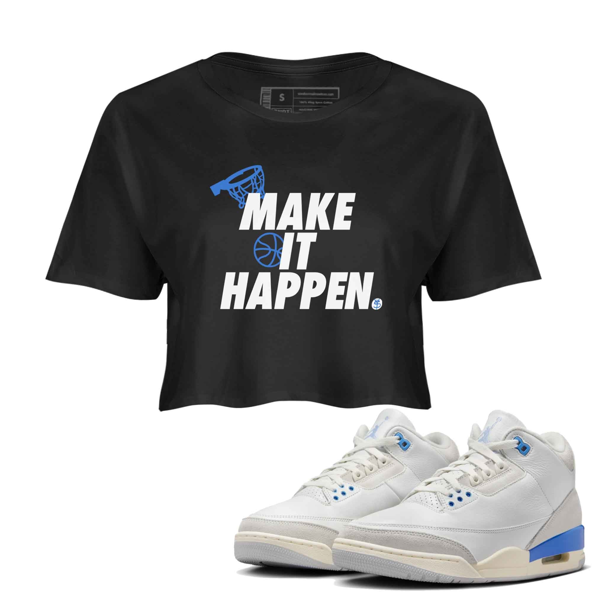 Make It Happen snkmatch Women's Top - Air Jordan 3 Lucky Shorts