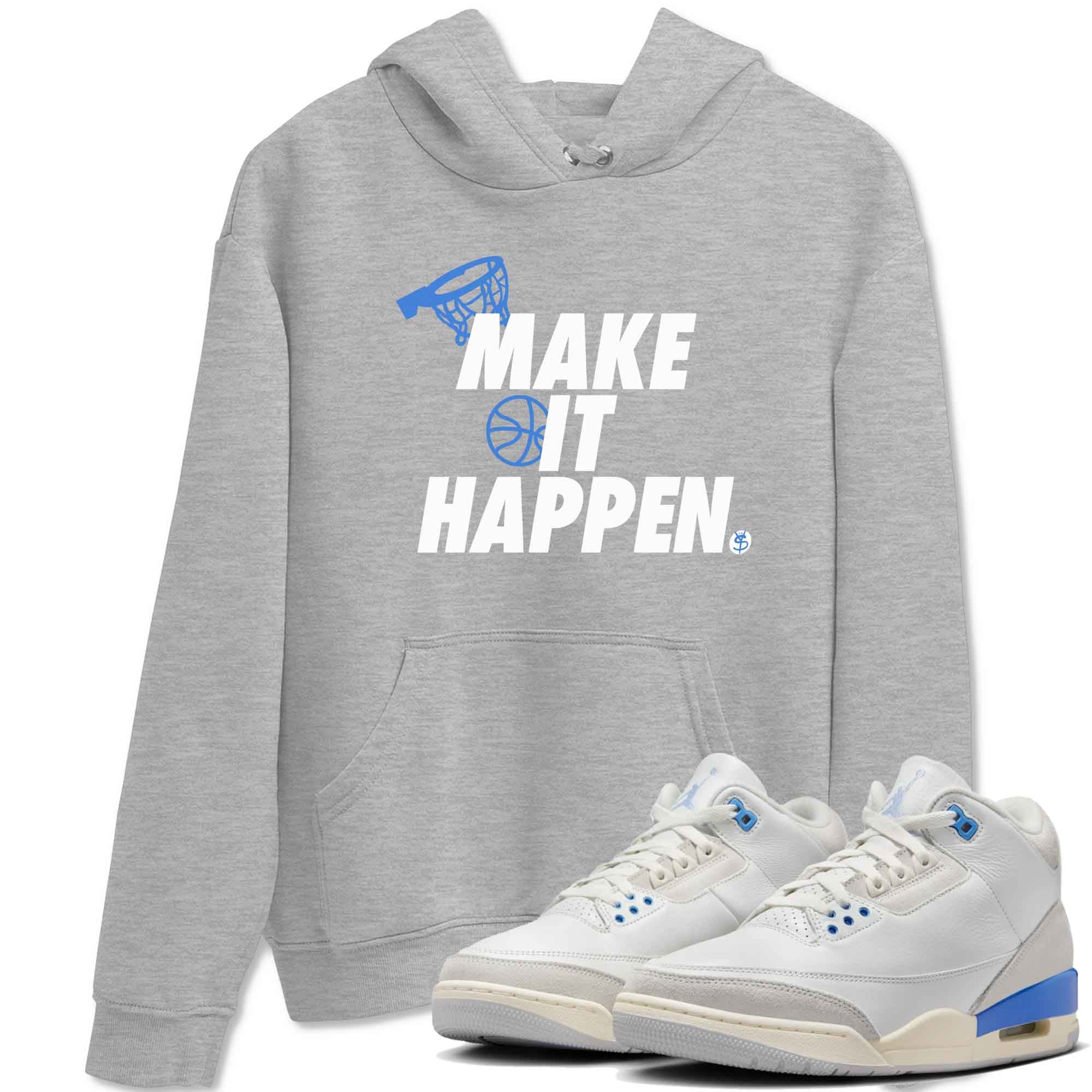 Make It Happen snkmatch Tees - Air Jordan 3 Lucky Shorts