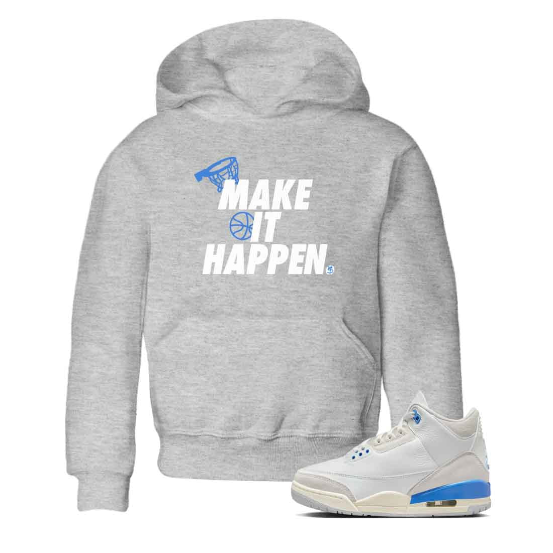 Make It Happen snkmatch Tees Kids - Air Jordan 3 Lucky Shorts