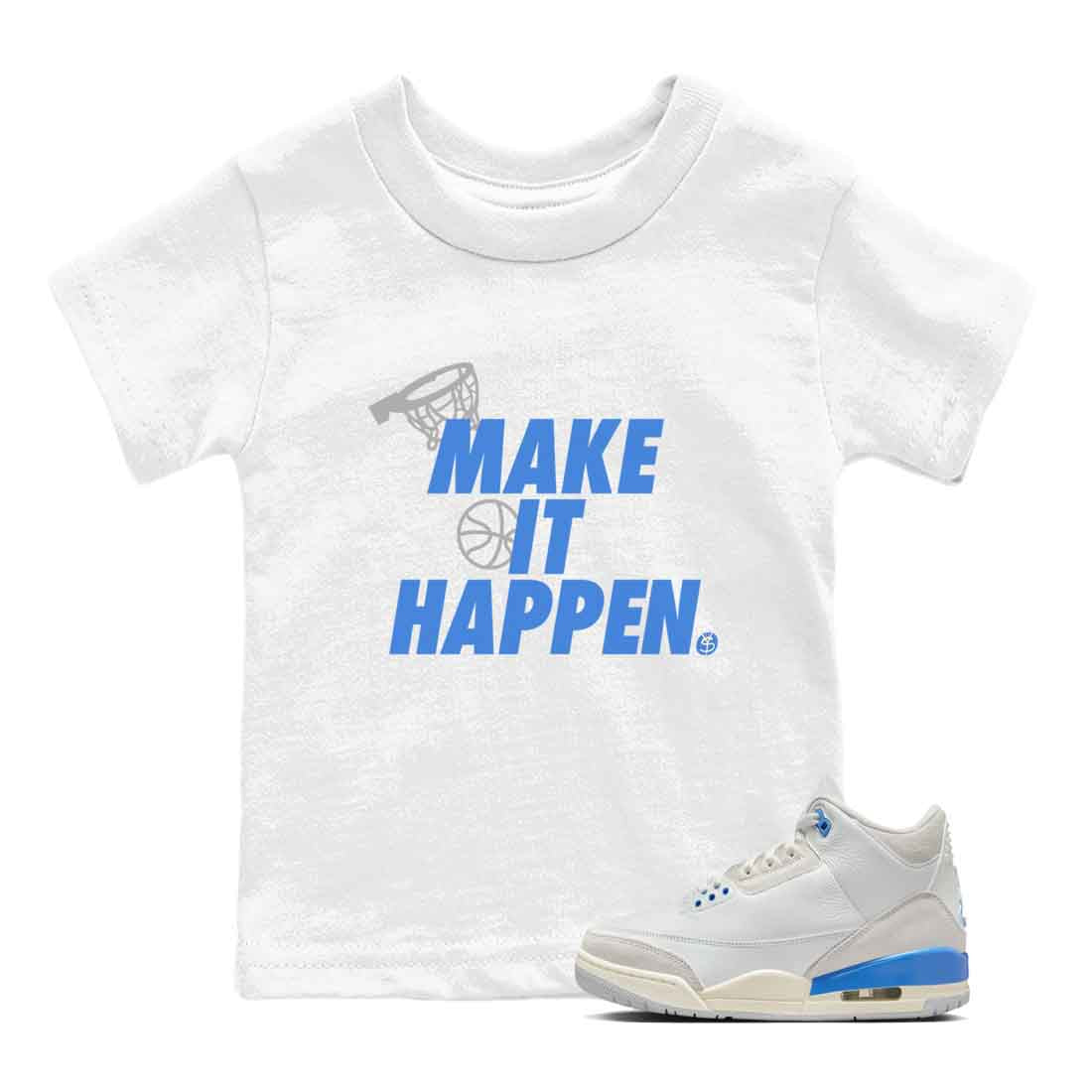 Make It Happen snkmatch Tees Kids - Air Jordan 3 Lucky Shorts