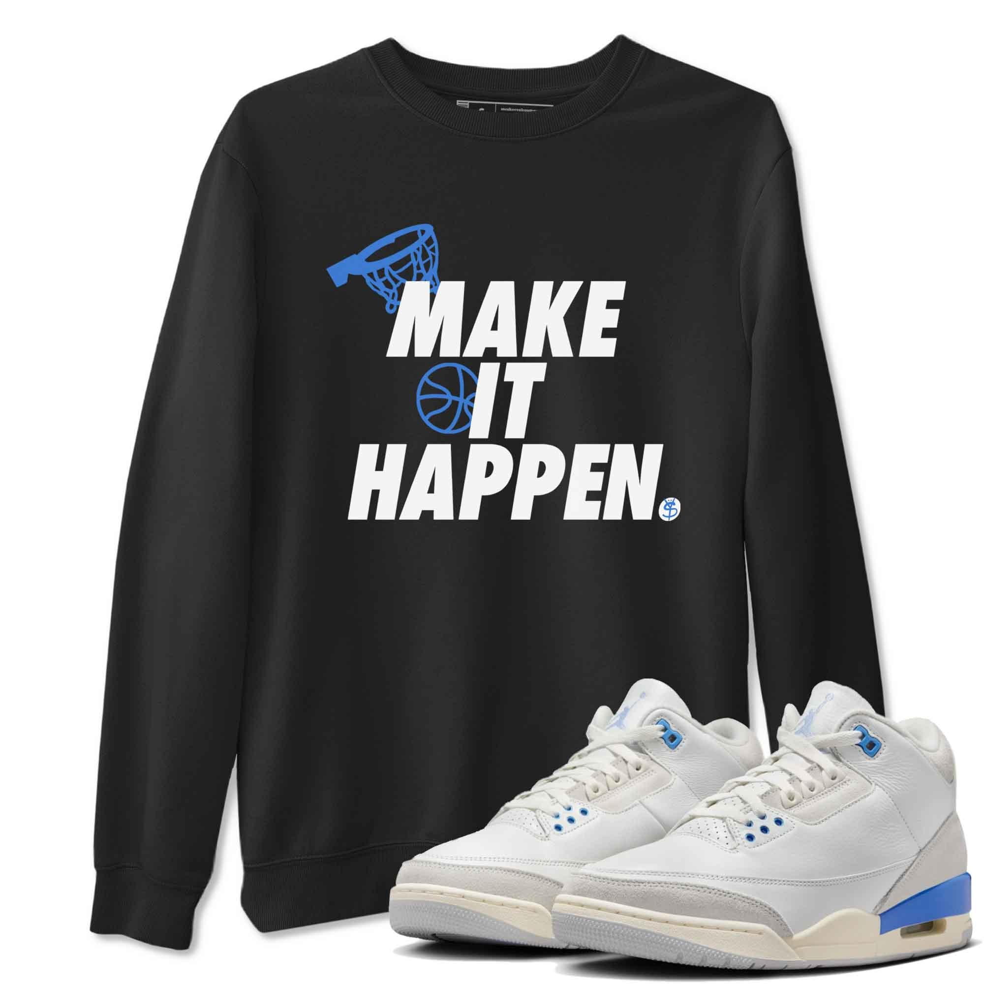Make It Happen snkmatch Tees - Air Jordan 3 Lucky Shorts