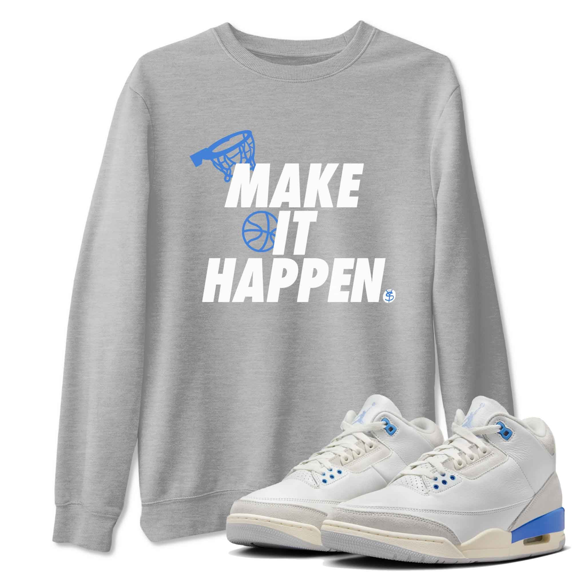 Make It Happen snkmatch Tees - Air Jordan 3 Lucky Shorts