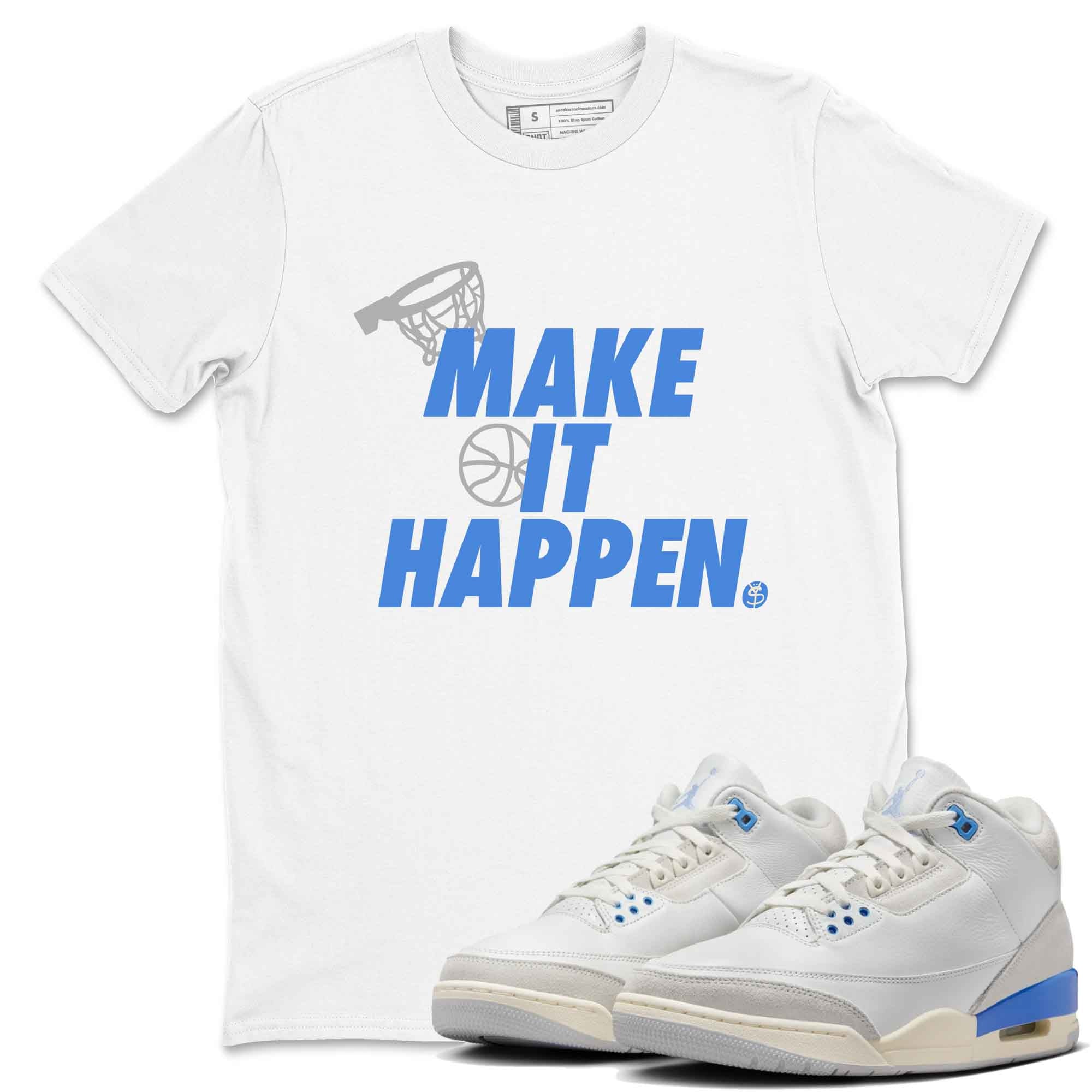Make It Happen snkmatch Tees - Air Jordan 3 Lucky Shorts