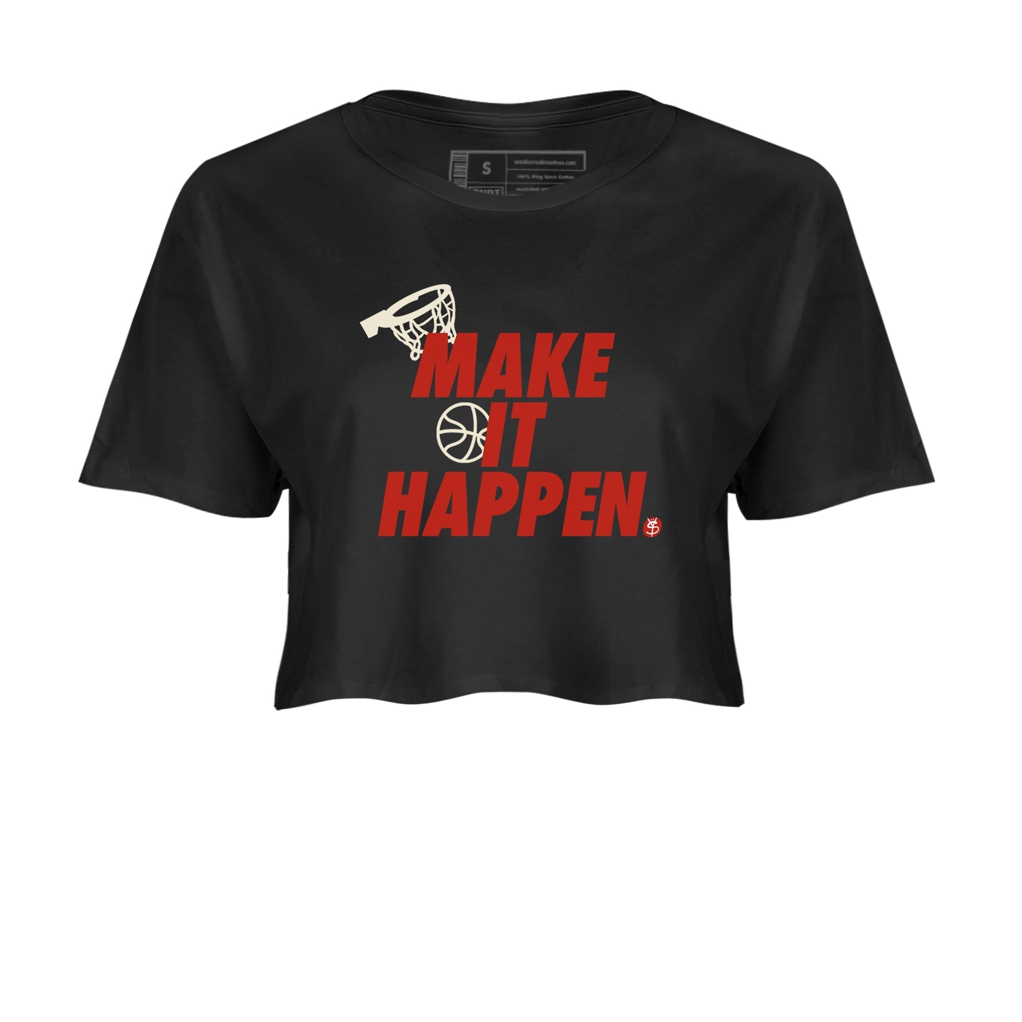 Make It Happen snkmatch Women's Top - Air Jordan 4 Brick By Brick