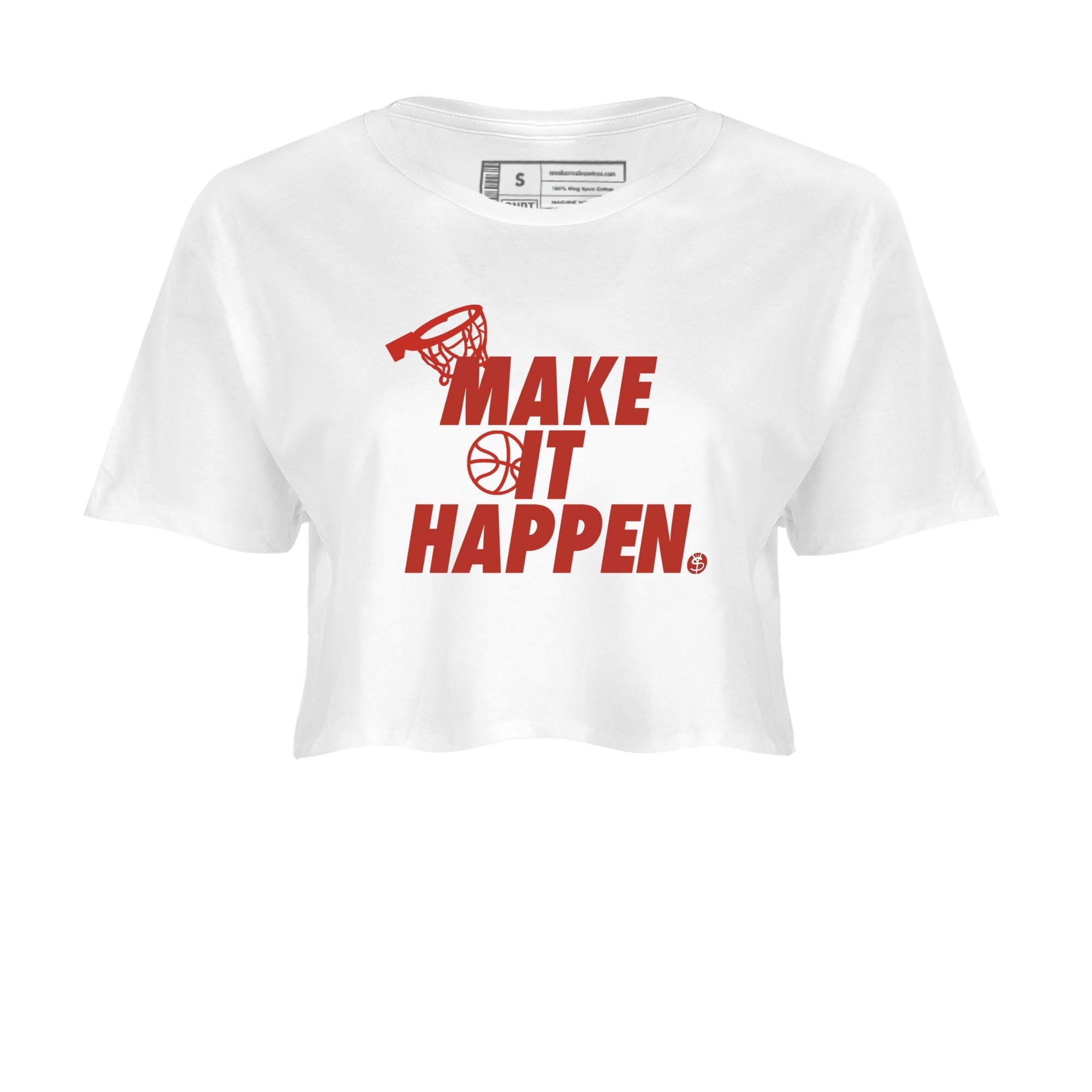 Make It Happen snkmatch Women's Top - Air Jordan 4 Brick By Brick