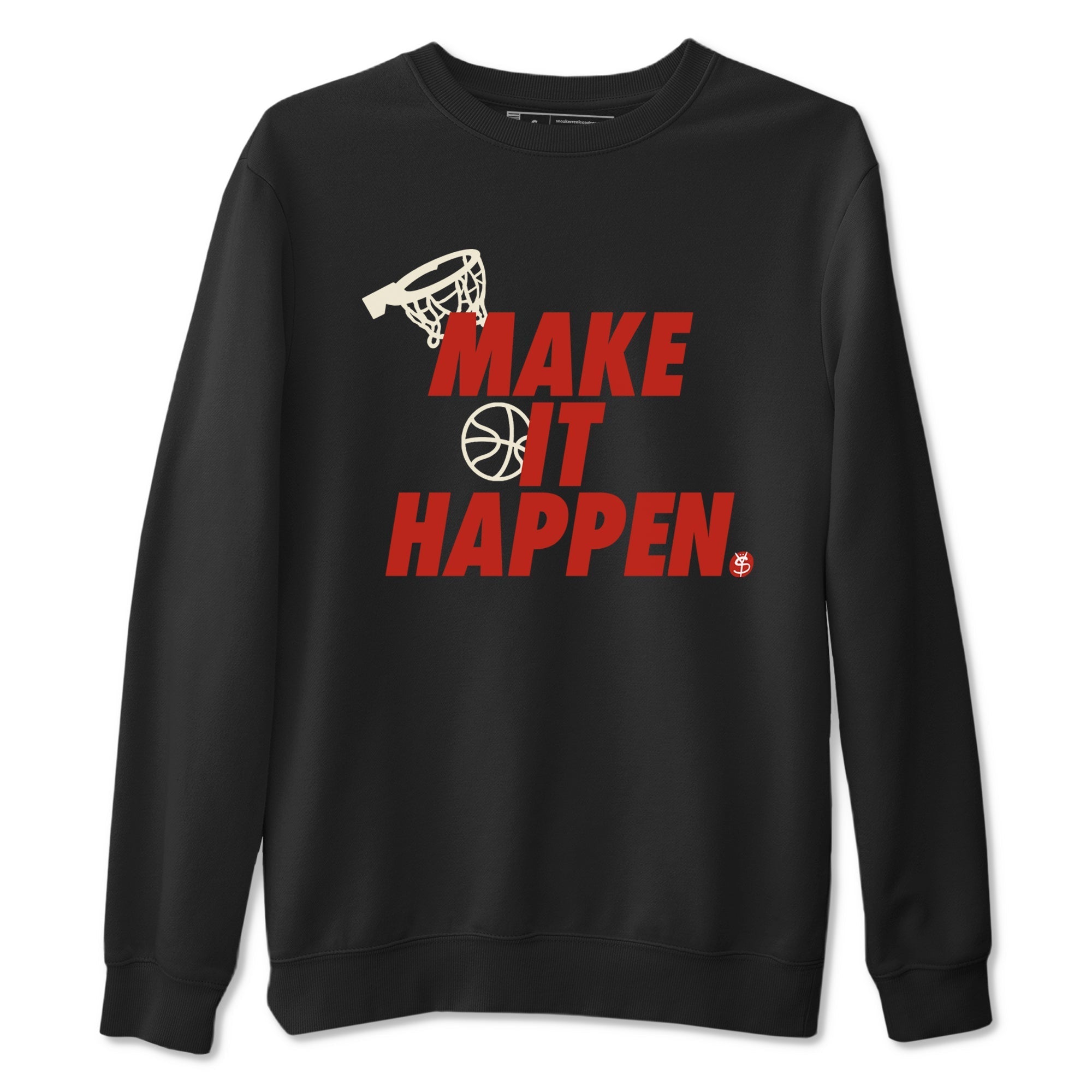 Make It Happen snkmatch Tees - Air Jordan 4 Brick By Brick