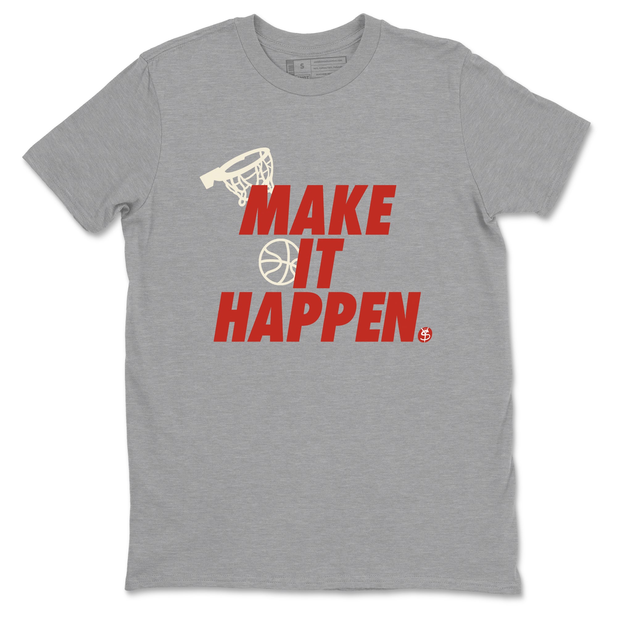 Make It Happen snkmatch Tees - Air Jordan 4 Brick By Brick