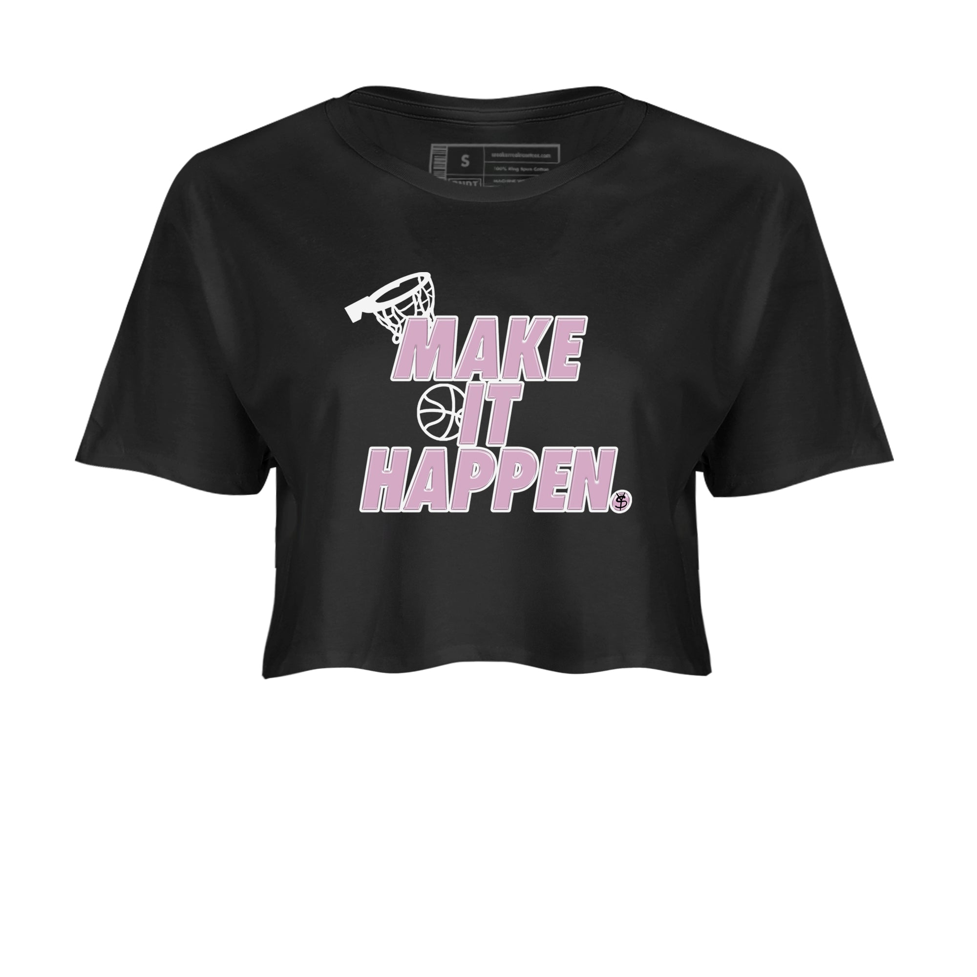 Make It Happen snkmatch Women's Top - Air Jordan 4 Orchid