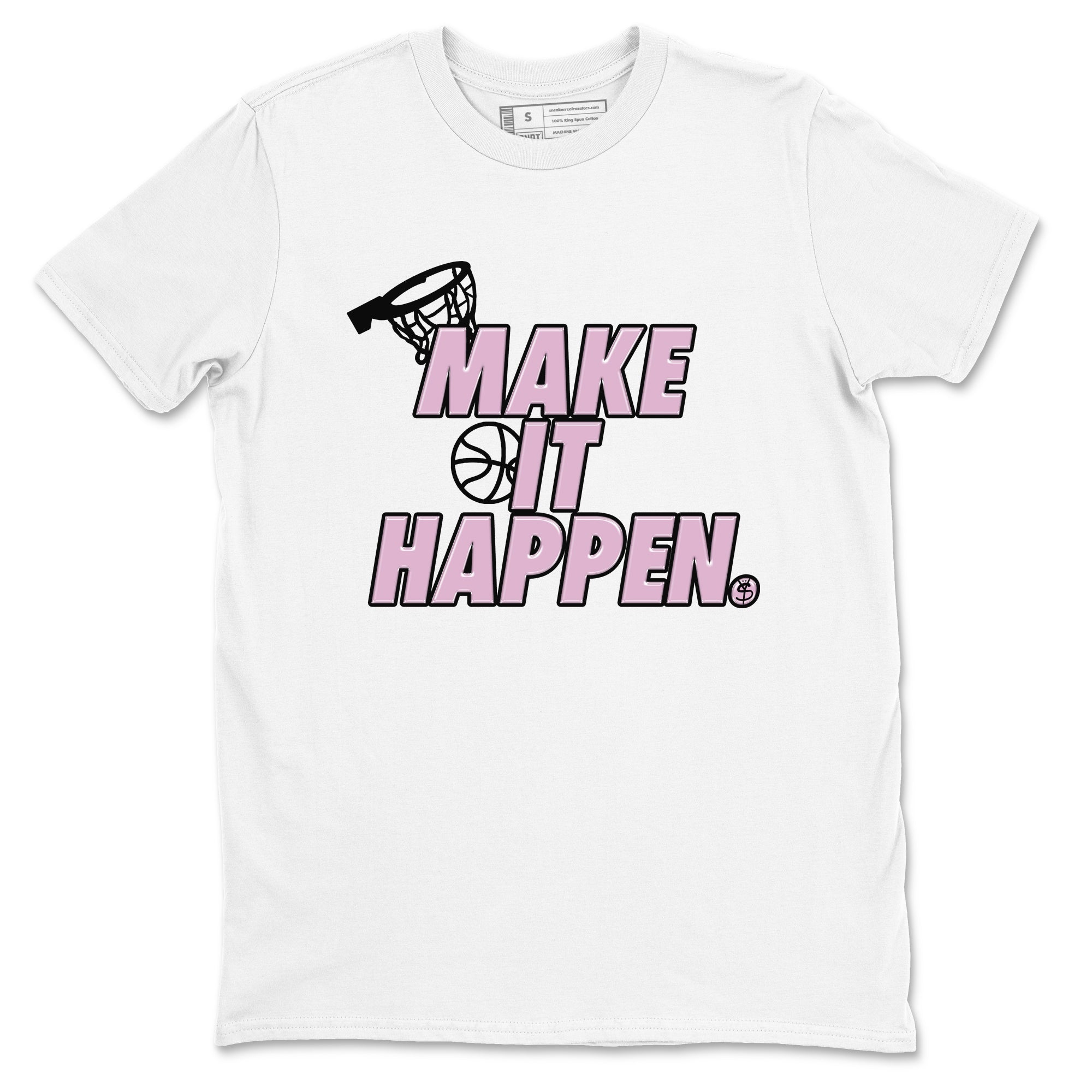 Make It Happen snkmatch Tees - Air Jordan 4 Orchid