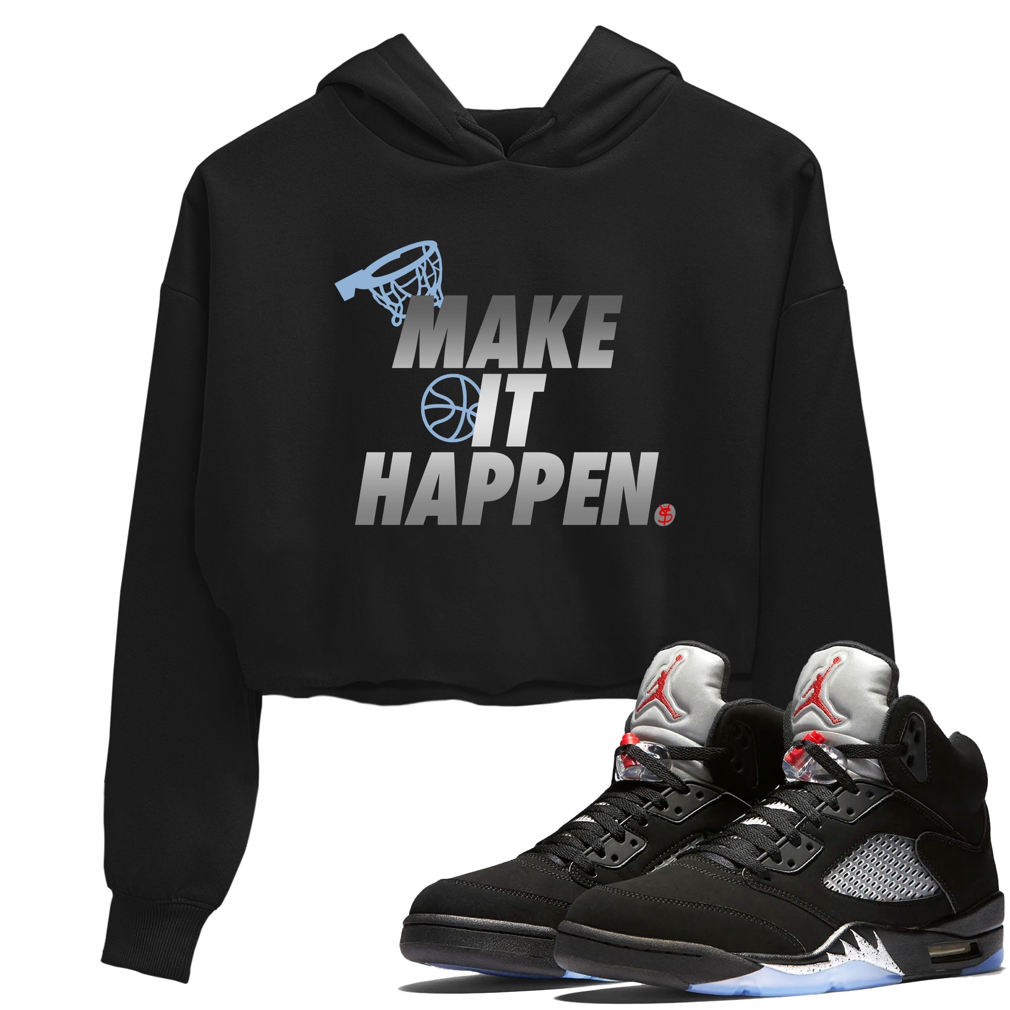 Make It Happen snkmatch Women's Top - Air Jordan 5 Reimagined