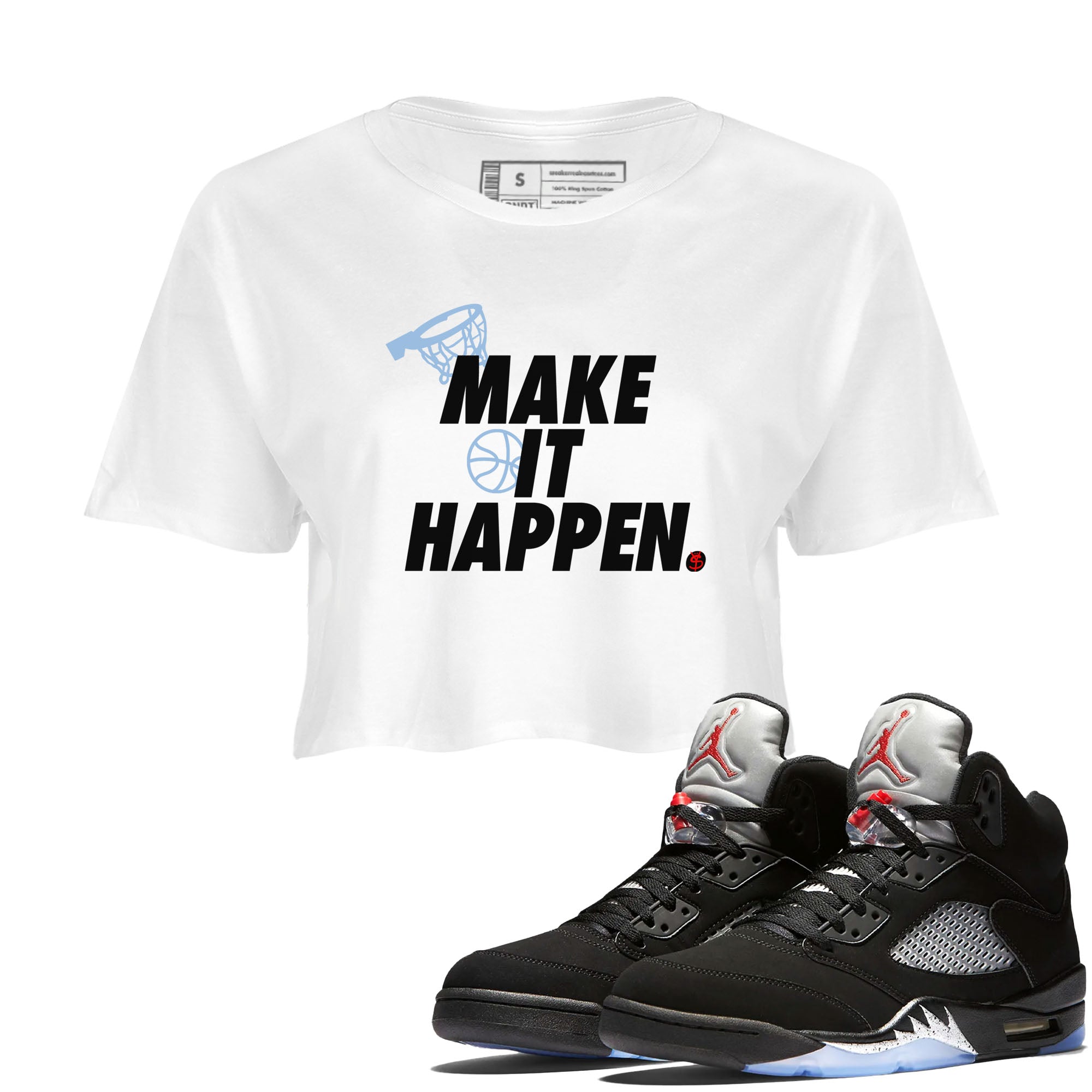 Make It Happen snkmatch Women's Top - Air Jordan 5 Reimagined