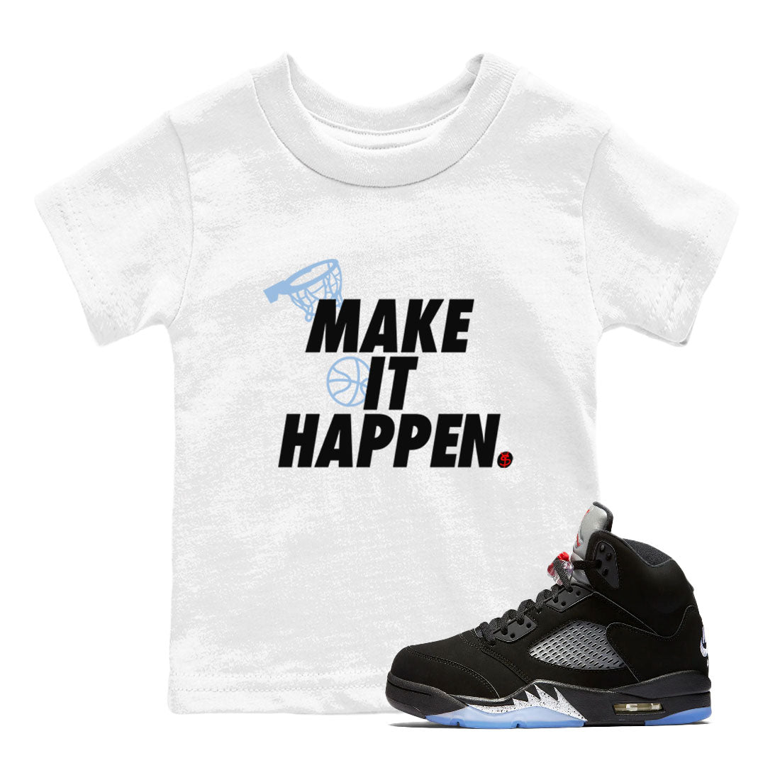 Make It Happen snkmatch Tees Kids - Air Jordan 5 Reimagined