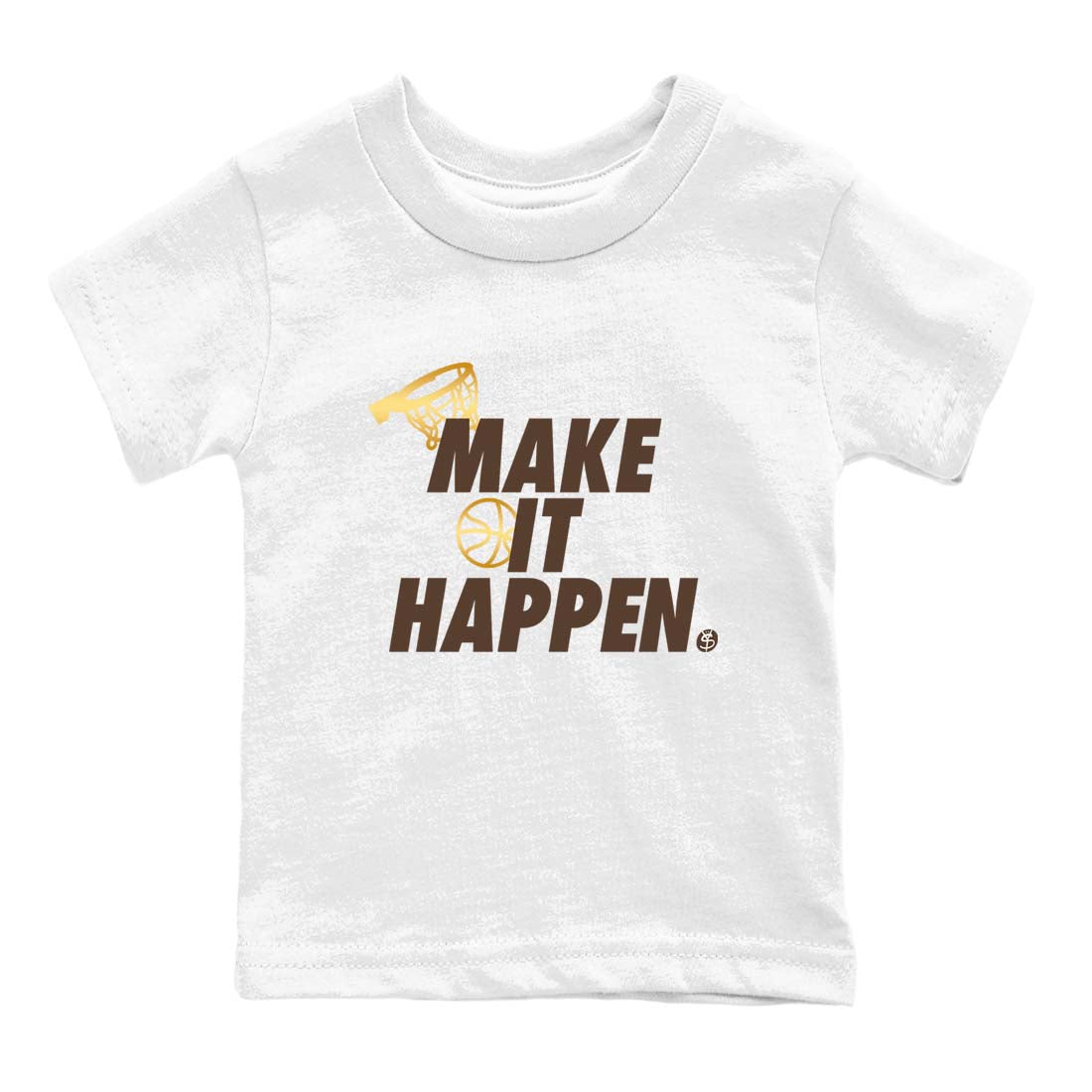 Make It Happen snkmatch Tees Kids - Air Jordan 5 Golden Ticket