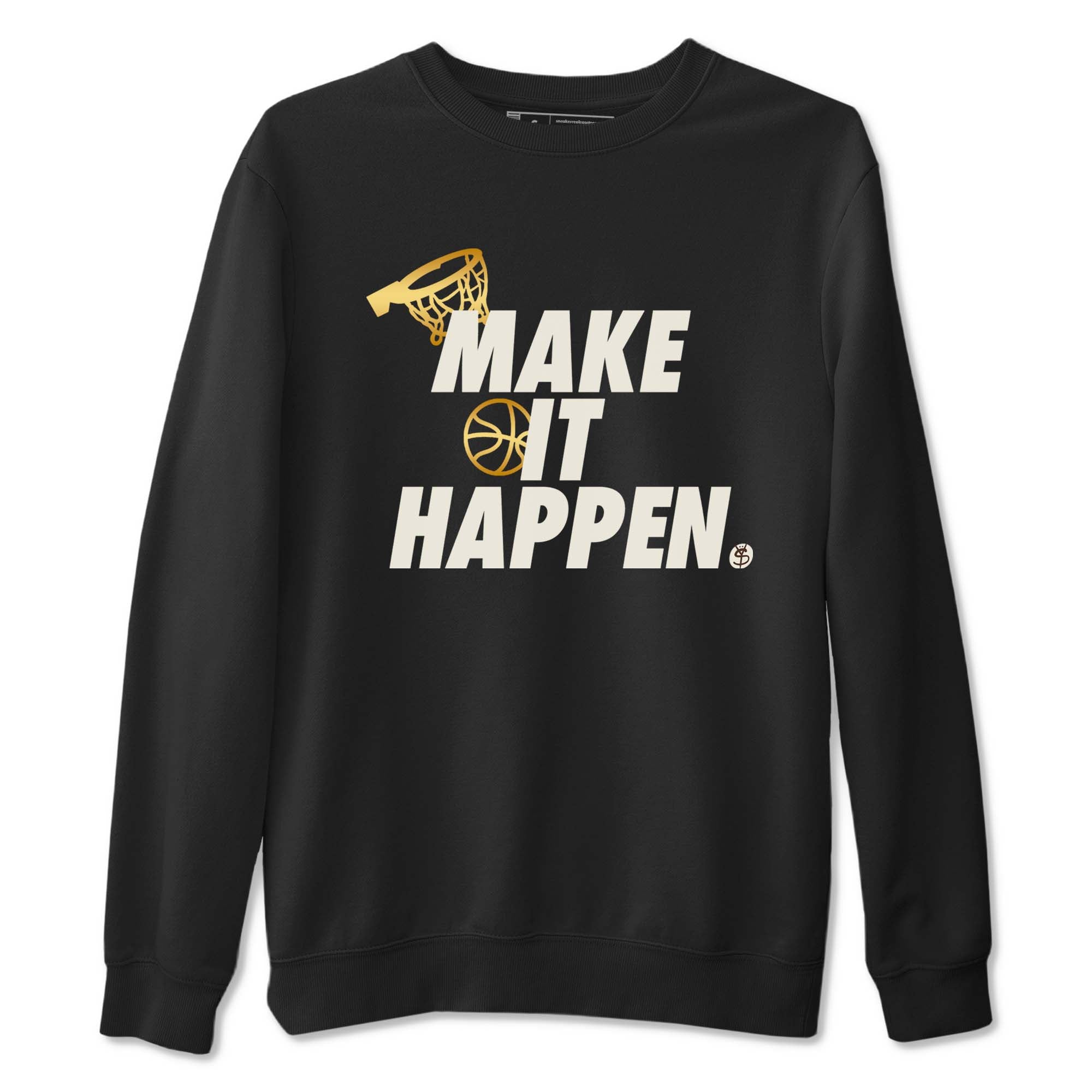 Make It Happen snkmatch Tees - Air Jordan 5 Golden Ticket