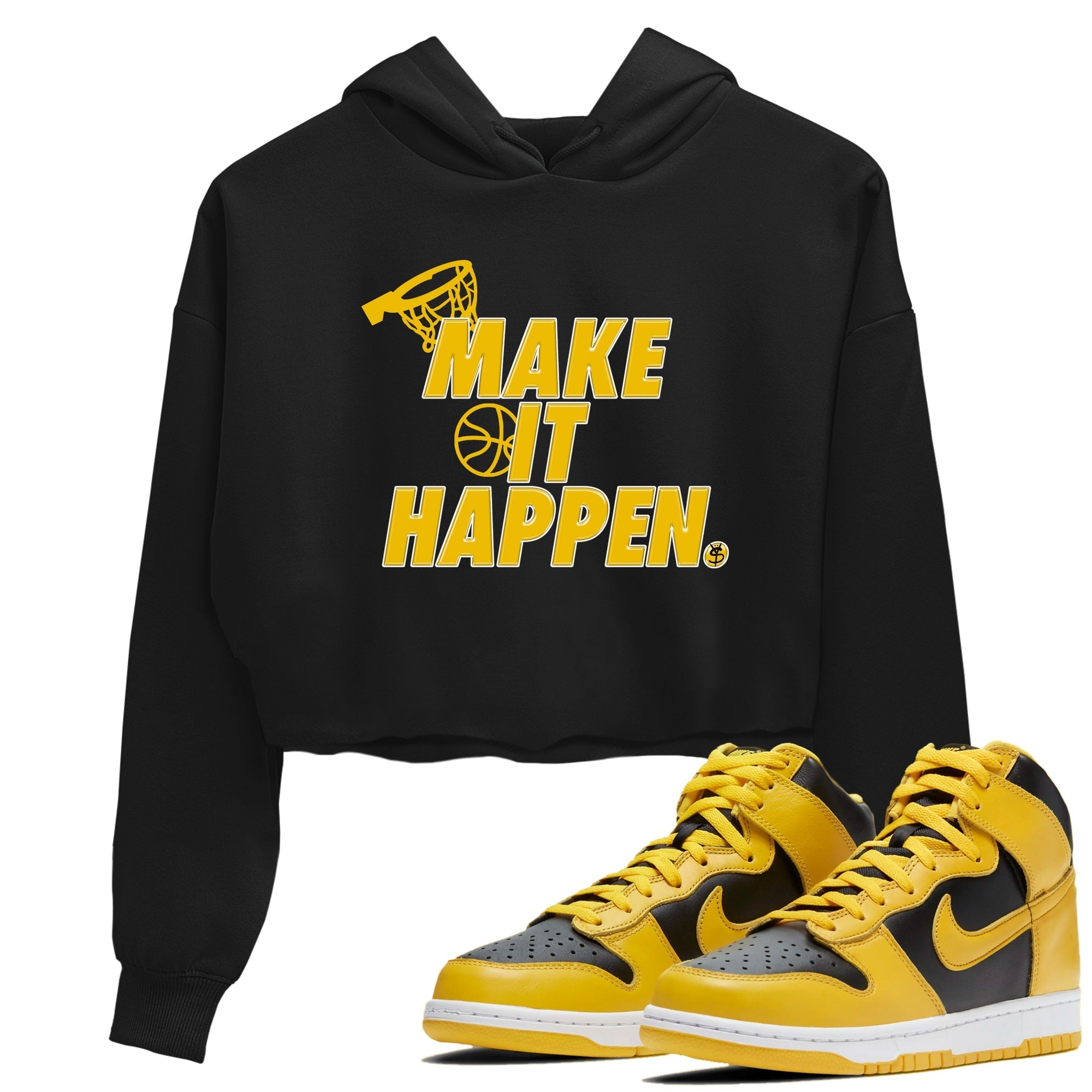 Make It Happen snkmatch Women's Top - Dunk High Pollen