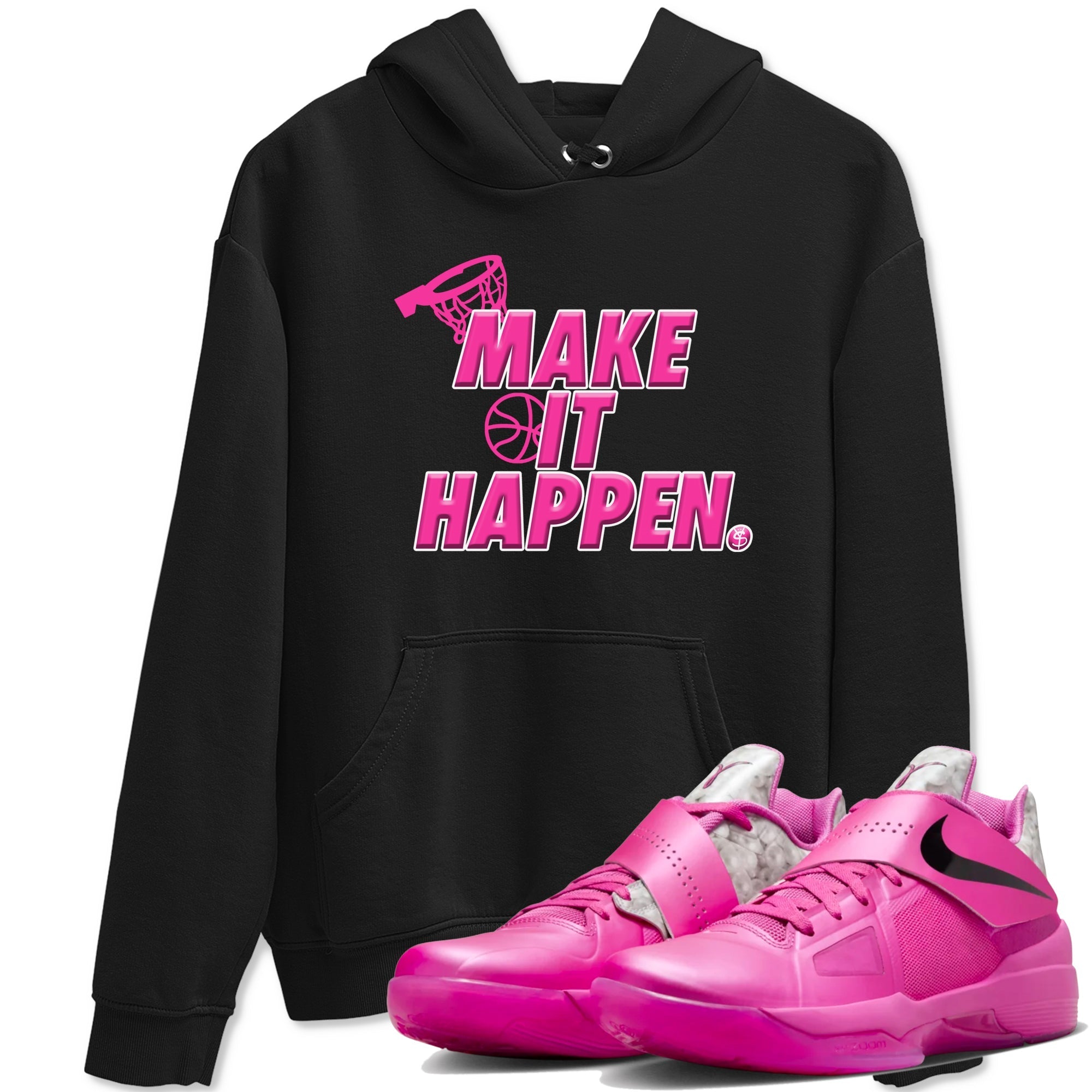 Make It Happen snkmatch Tees - Nike KD 4 Aunt Pearl