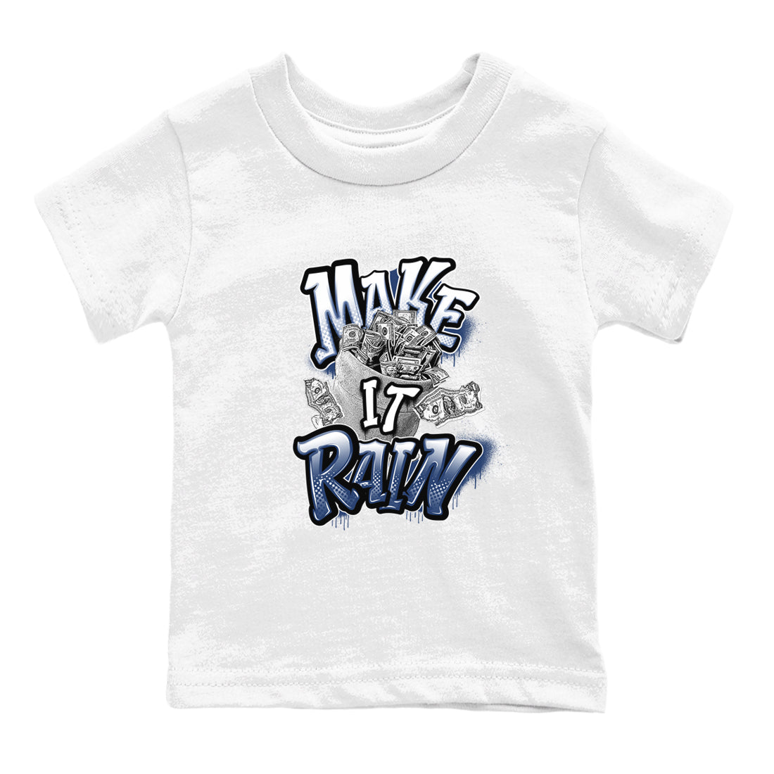 Make It Rain Money snkmatch Tees Kids - Air Jordan 3 Midnight Navy 2023