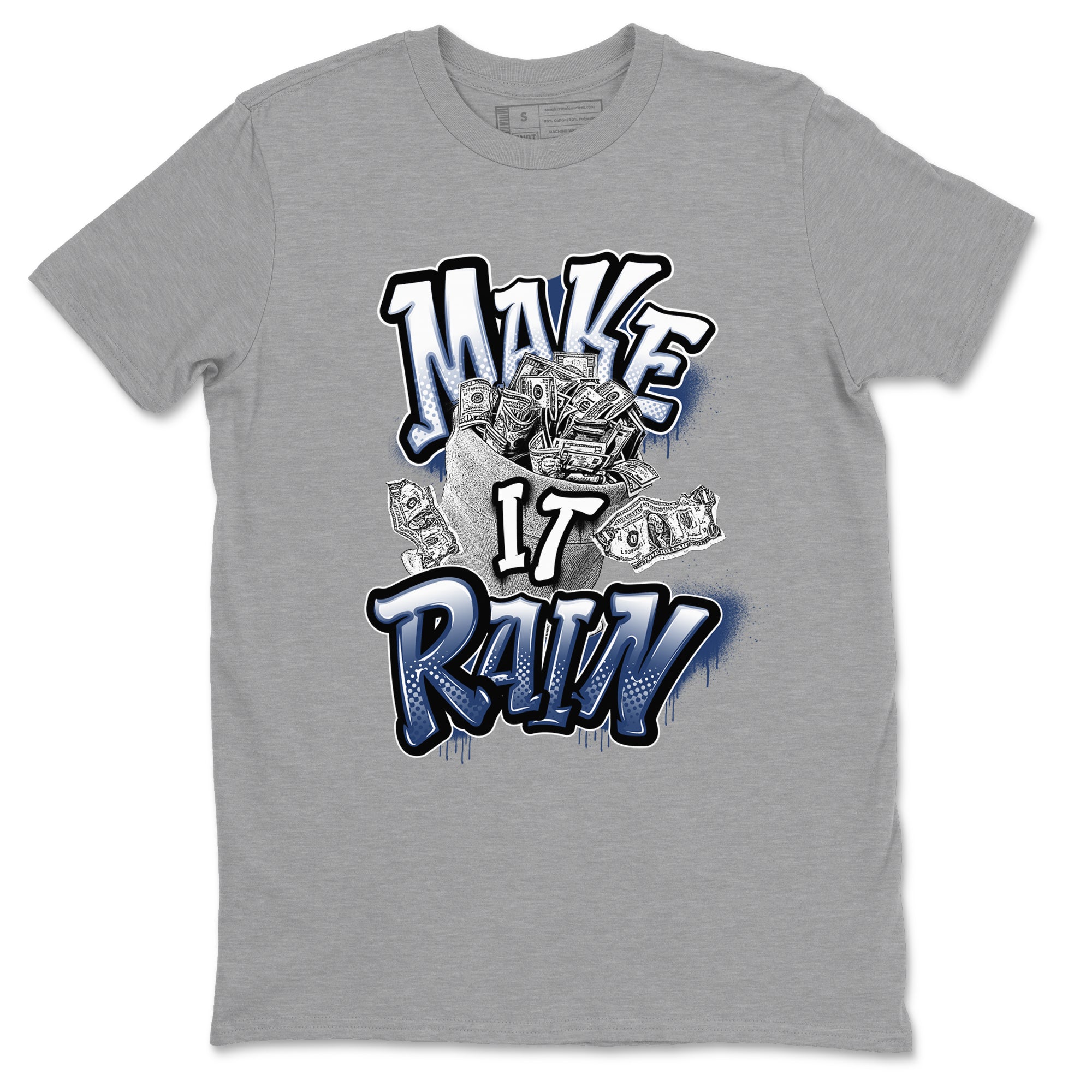 Make It Rain Money snkmatch Tees - Air Jordan 3 Midnight Navy 2023