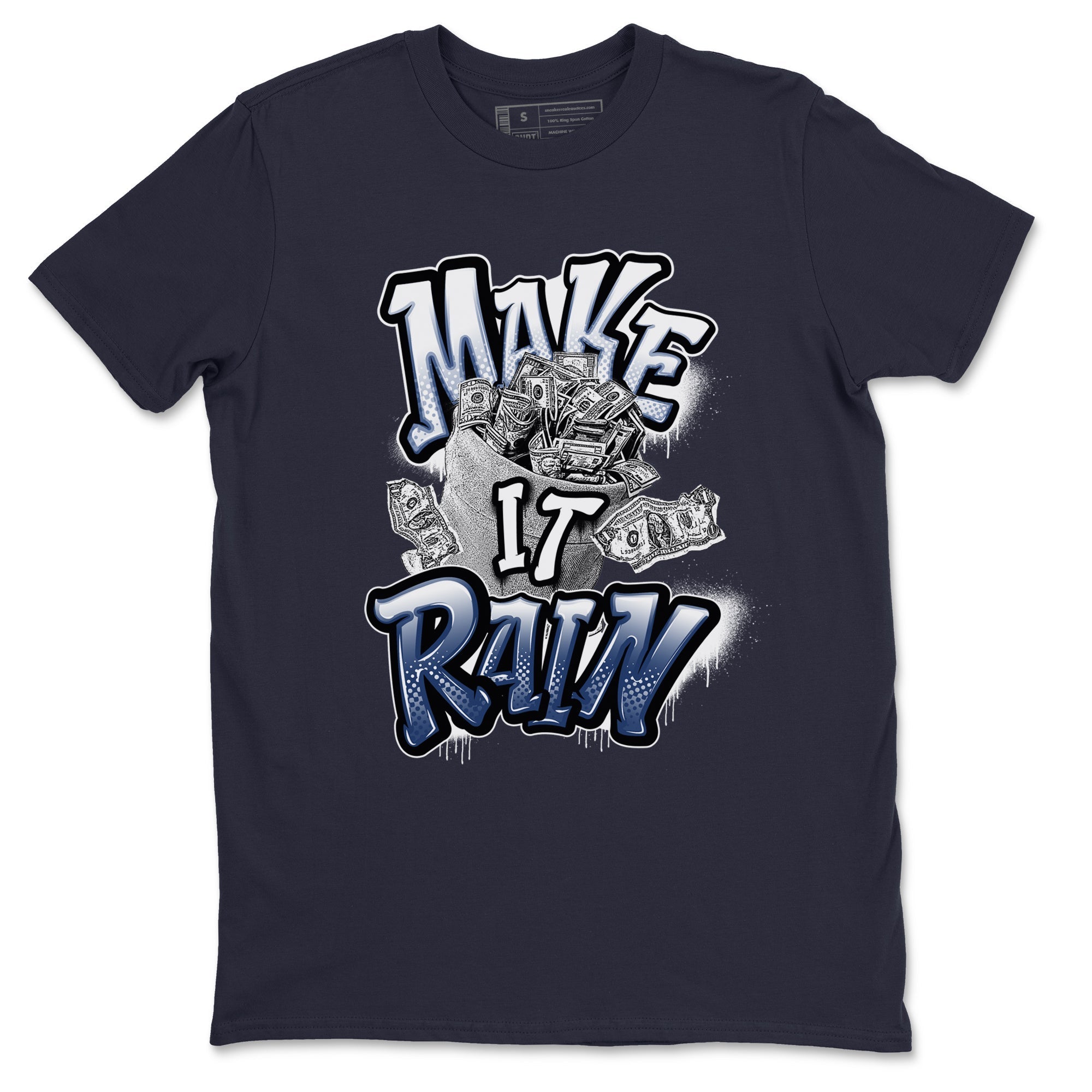 Make It Rain Money snkmatch Tees - Air Jordan 3 Midnight Navy 2023