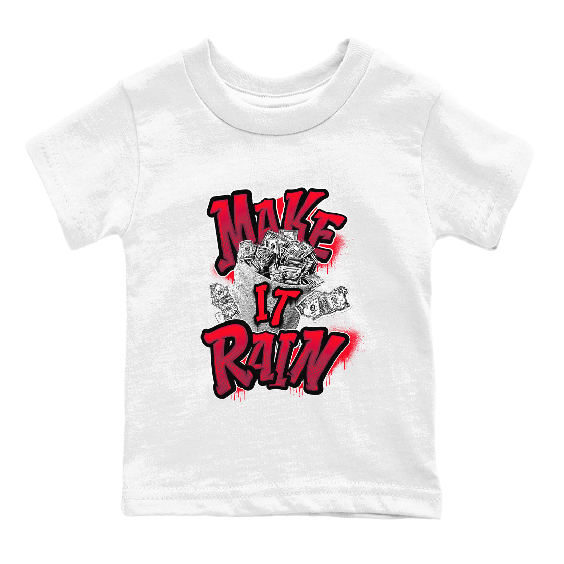 Make It Rain Money snkmatch Tees Kids - Air Force 1 Layers Of Love
