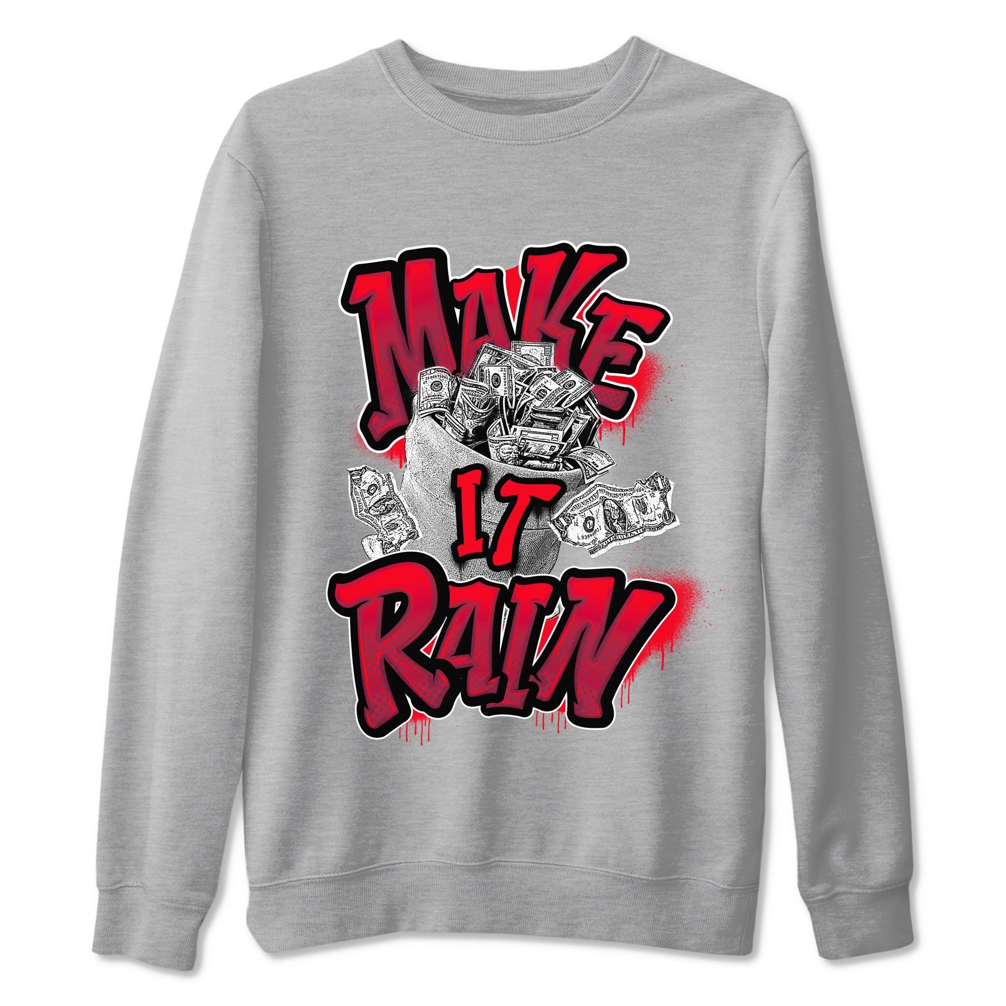 Make It Rain Money snkmatch Tees - Air Force 1 Layers Of Love