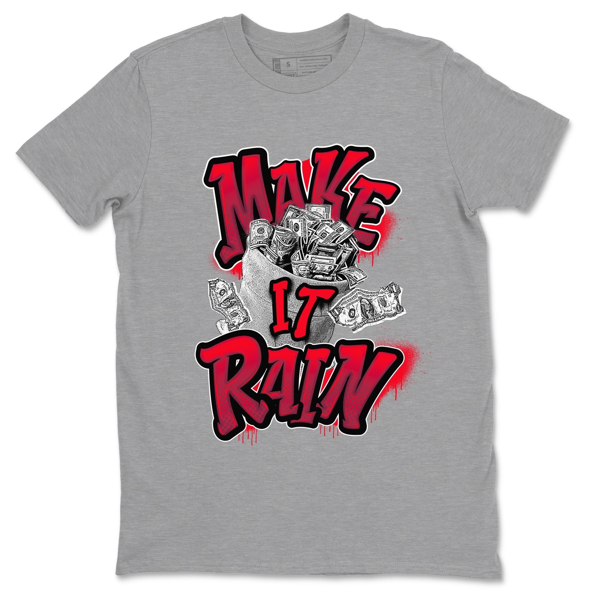 Make It Rain Money snkmatch Tees - Air Force 1 Layers Of Love