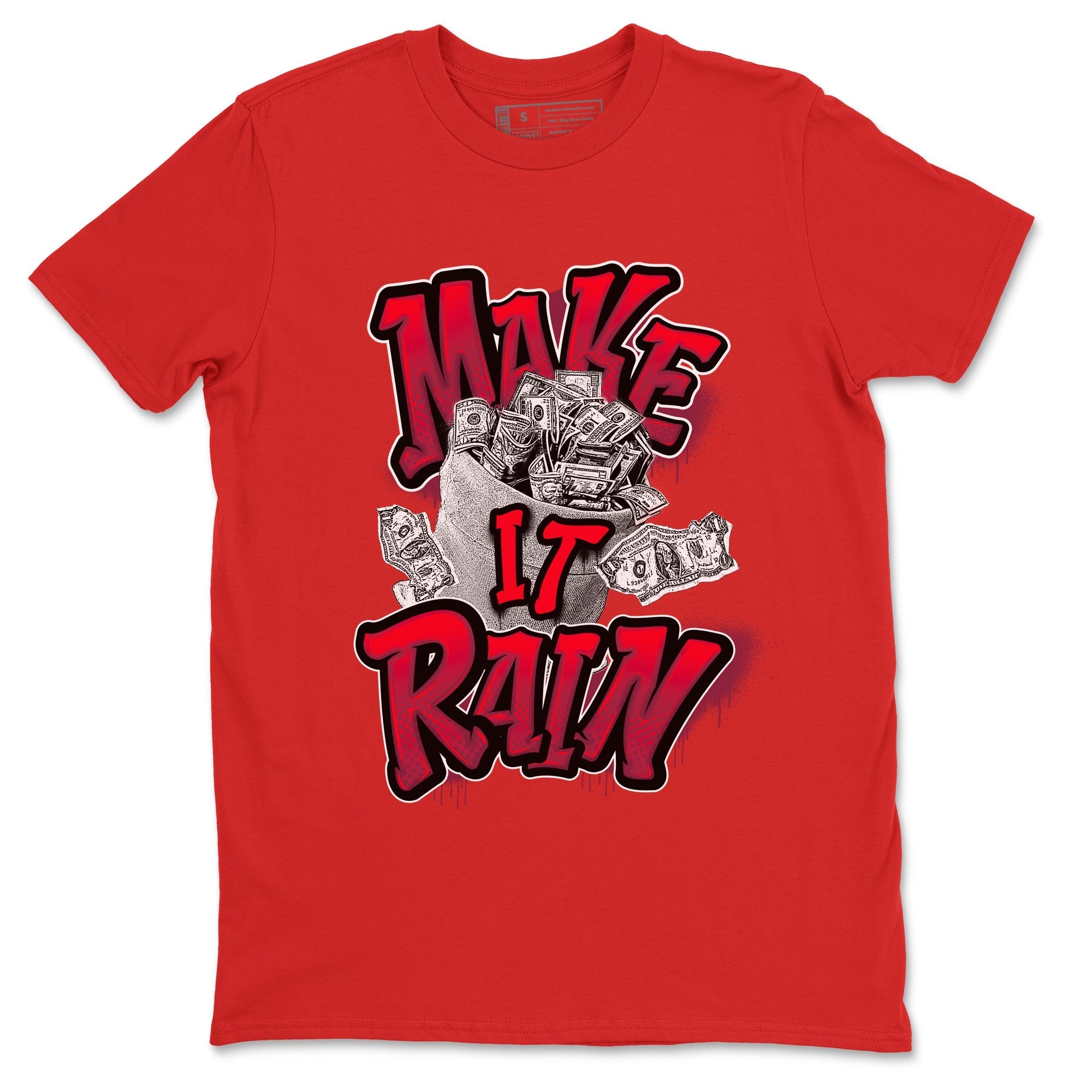 Make It Rain Money snkmatch Tees - Air Force 1 Layers Of Love