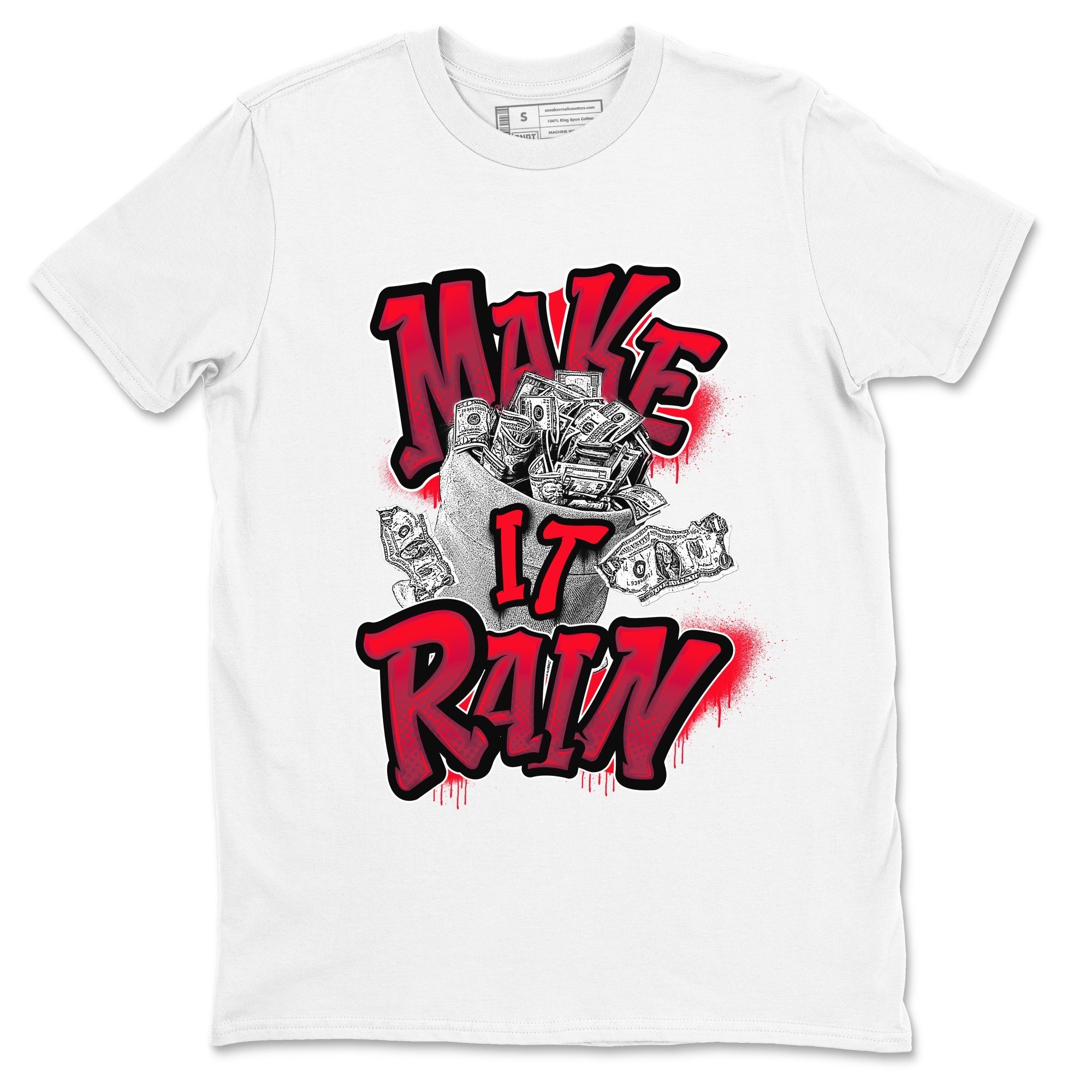 Make It Rain Money snkmatch Tees - Air Force 1 Layers Of Love