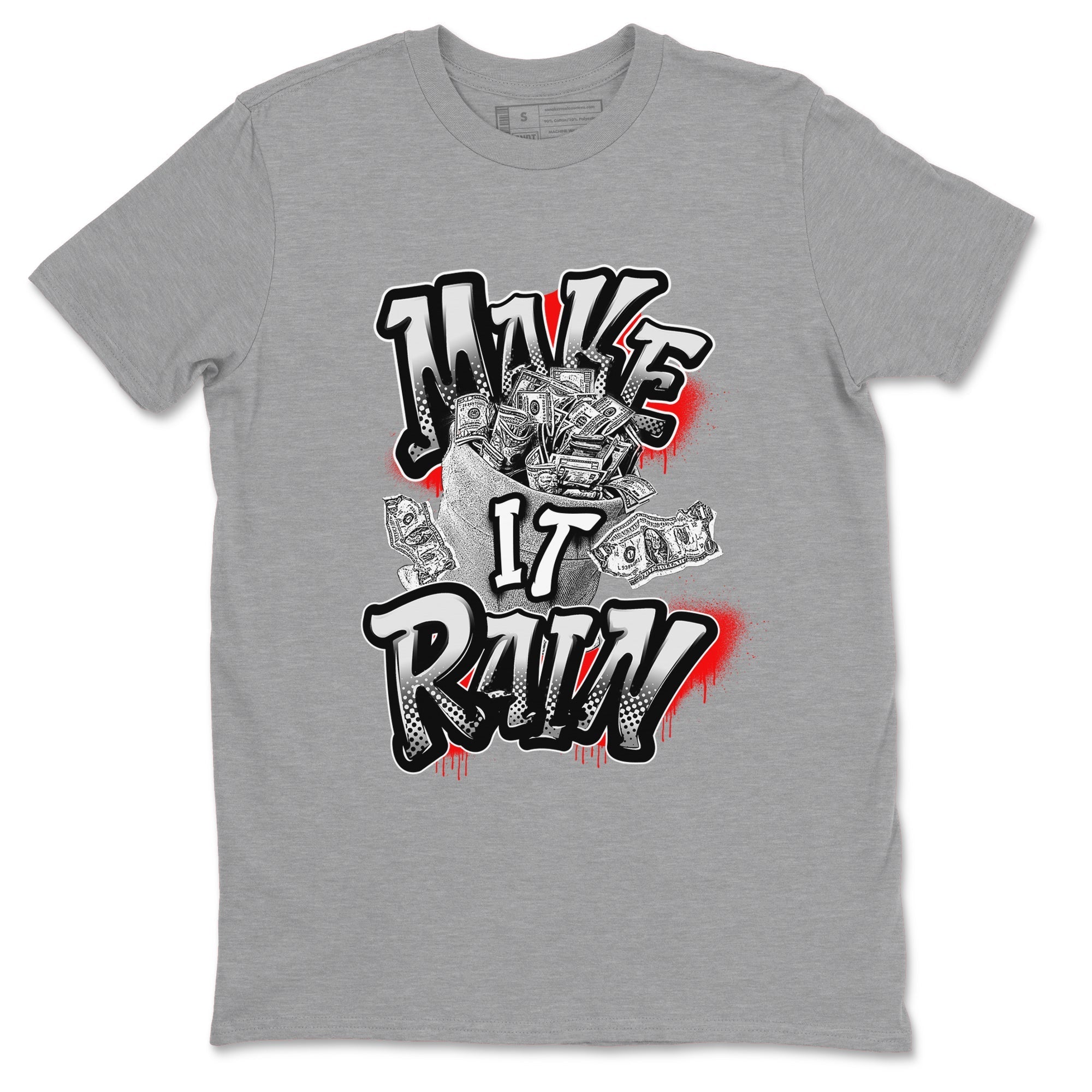 Make It Rain Money snkmatch Tees - Air Jordan 12 Taxi Flip