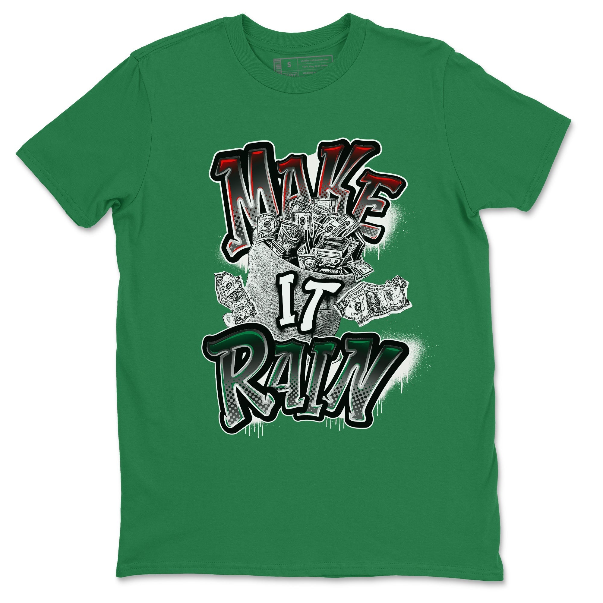 Make It Rain Money snkmatch Tees - Air Jordan 2 Christmas