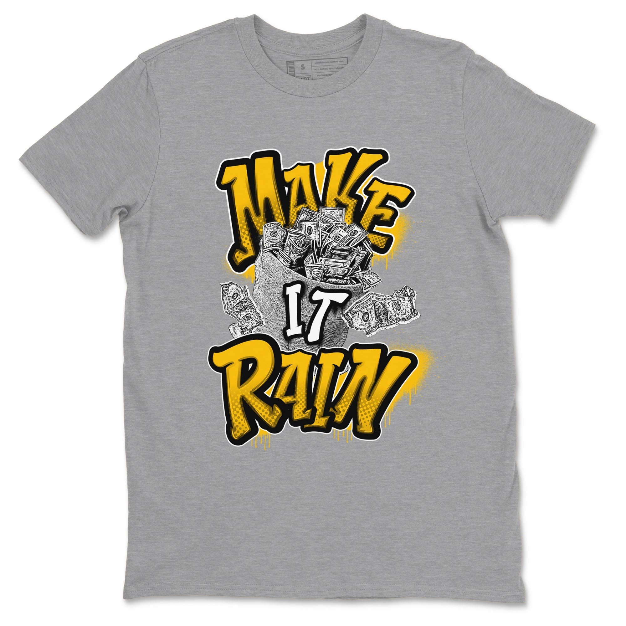 Make It Rain Money snkmatch Tees - Dunk High Pollen