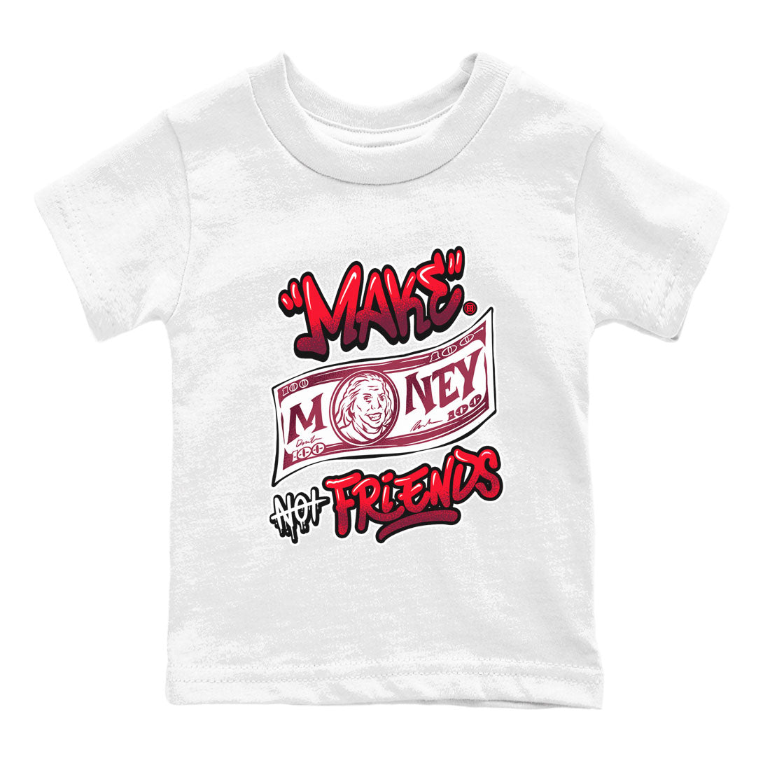Make Money Not Friends snkmatch Tees Kids - Air Force 1 Layers Of Love