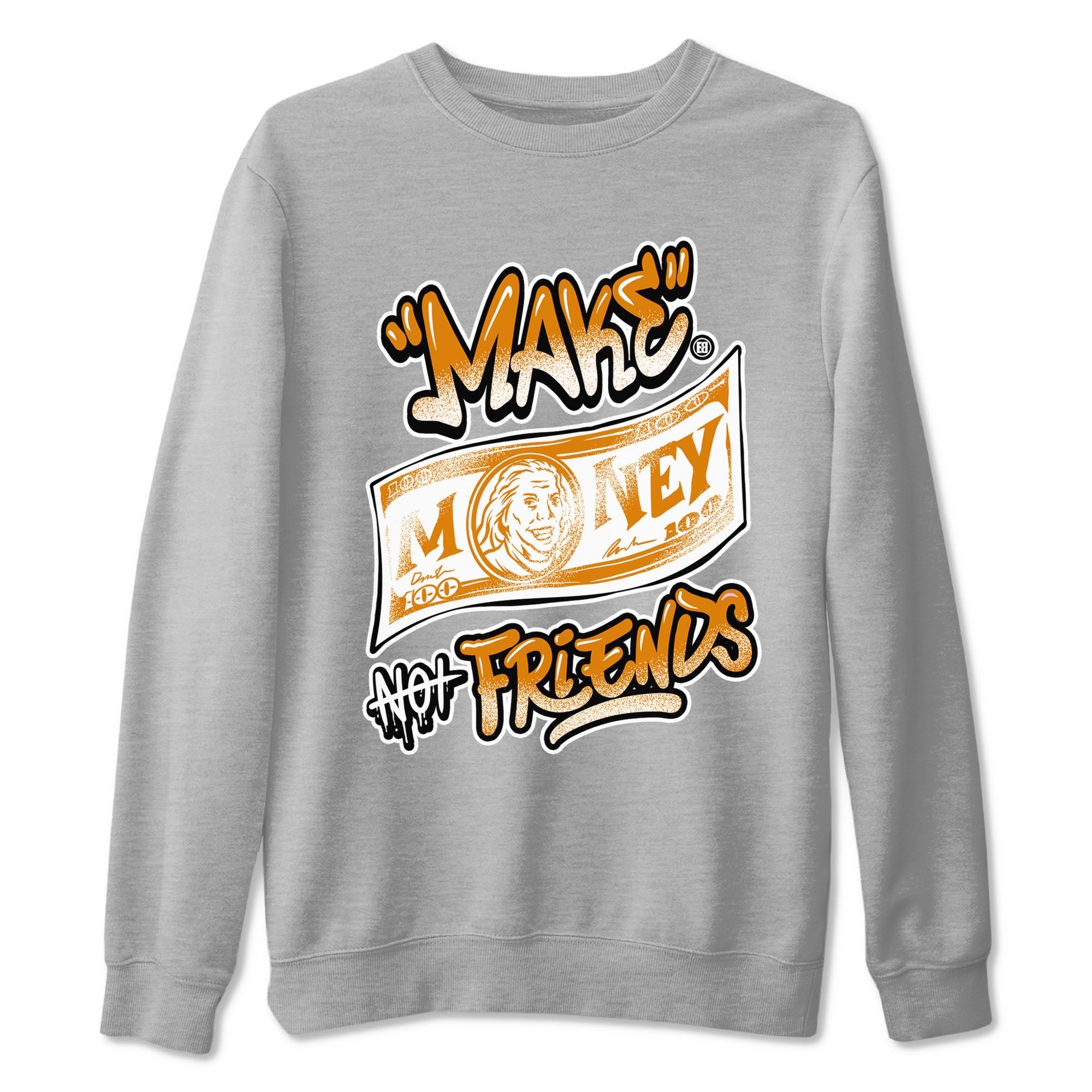 Make Money Not Friends snkmatch Tees - Dunk Dark Curry