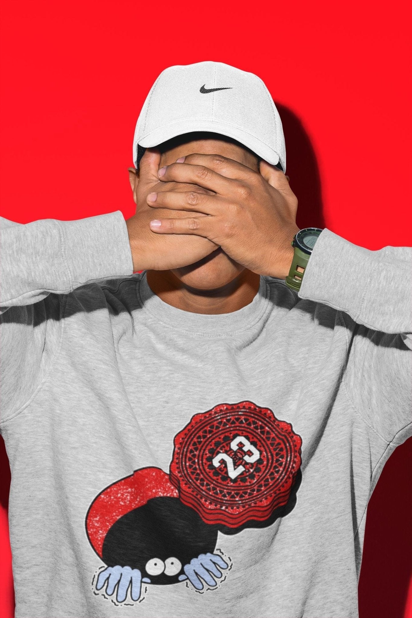 Manhole Cover Cookie Unisex Tops - Air Jordan 6 Red Velvet Cookies